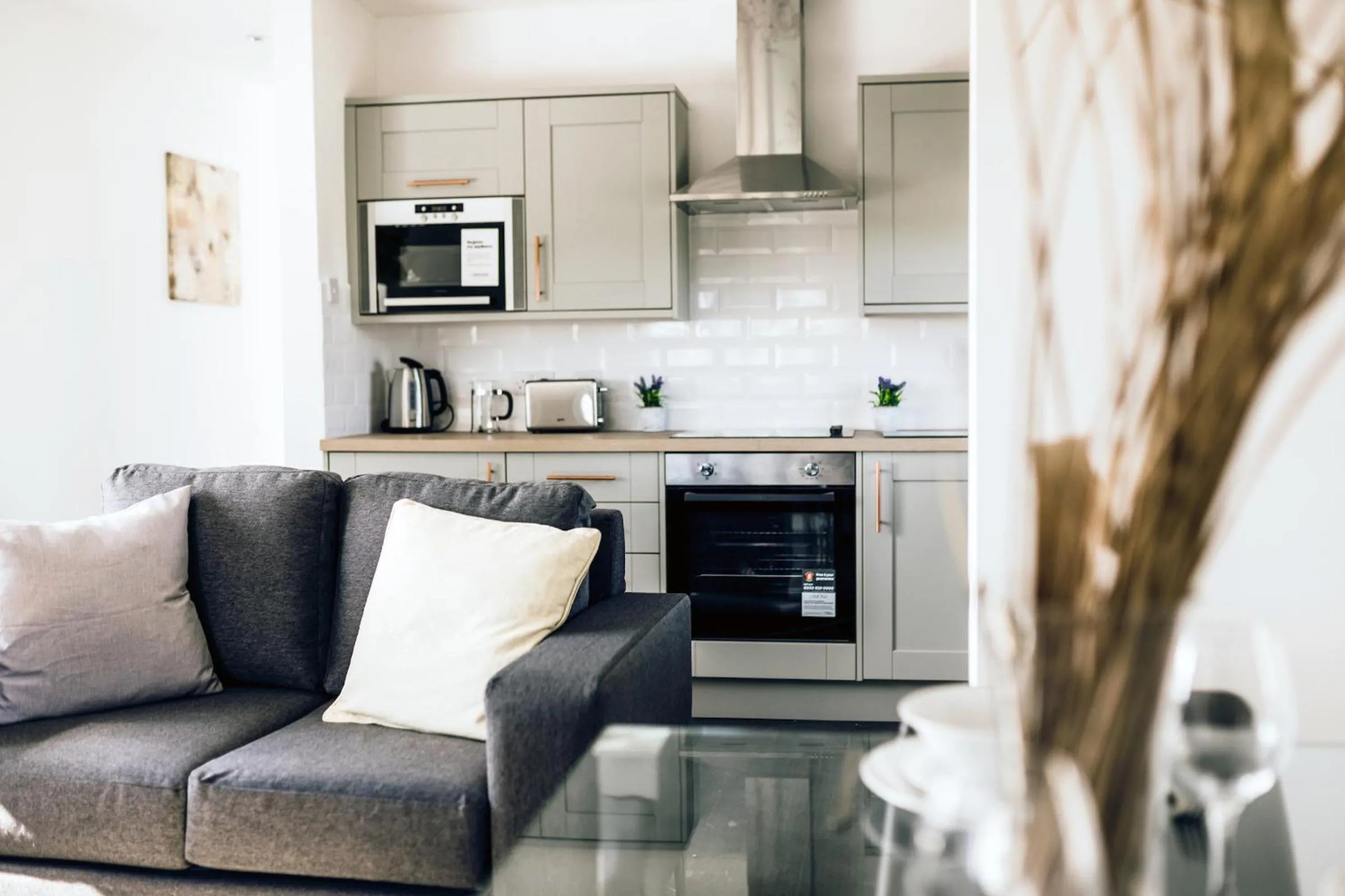 Living room in Hideaway by Liv Retreats