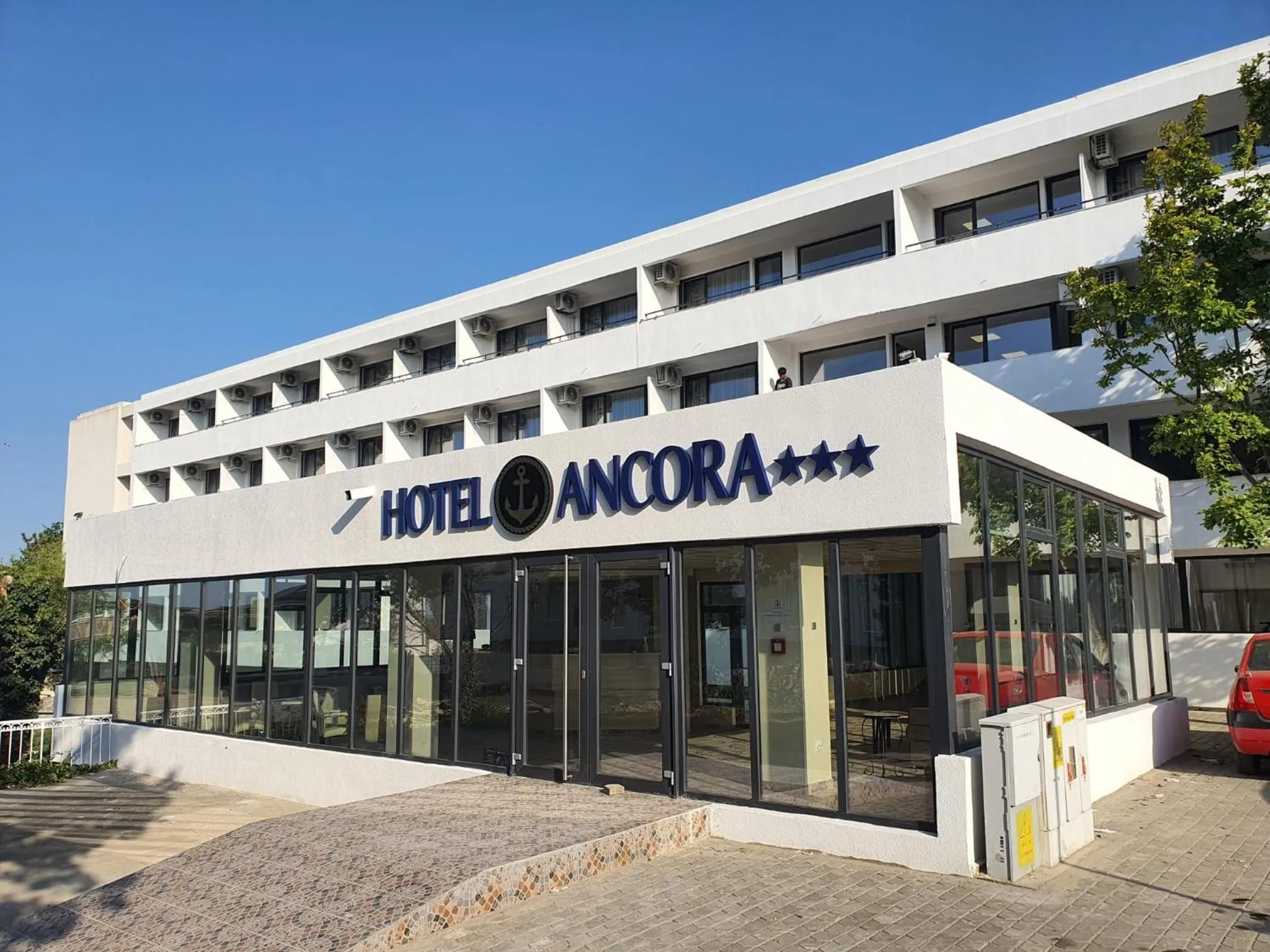 Property building in Hotel Ancora