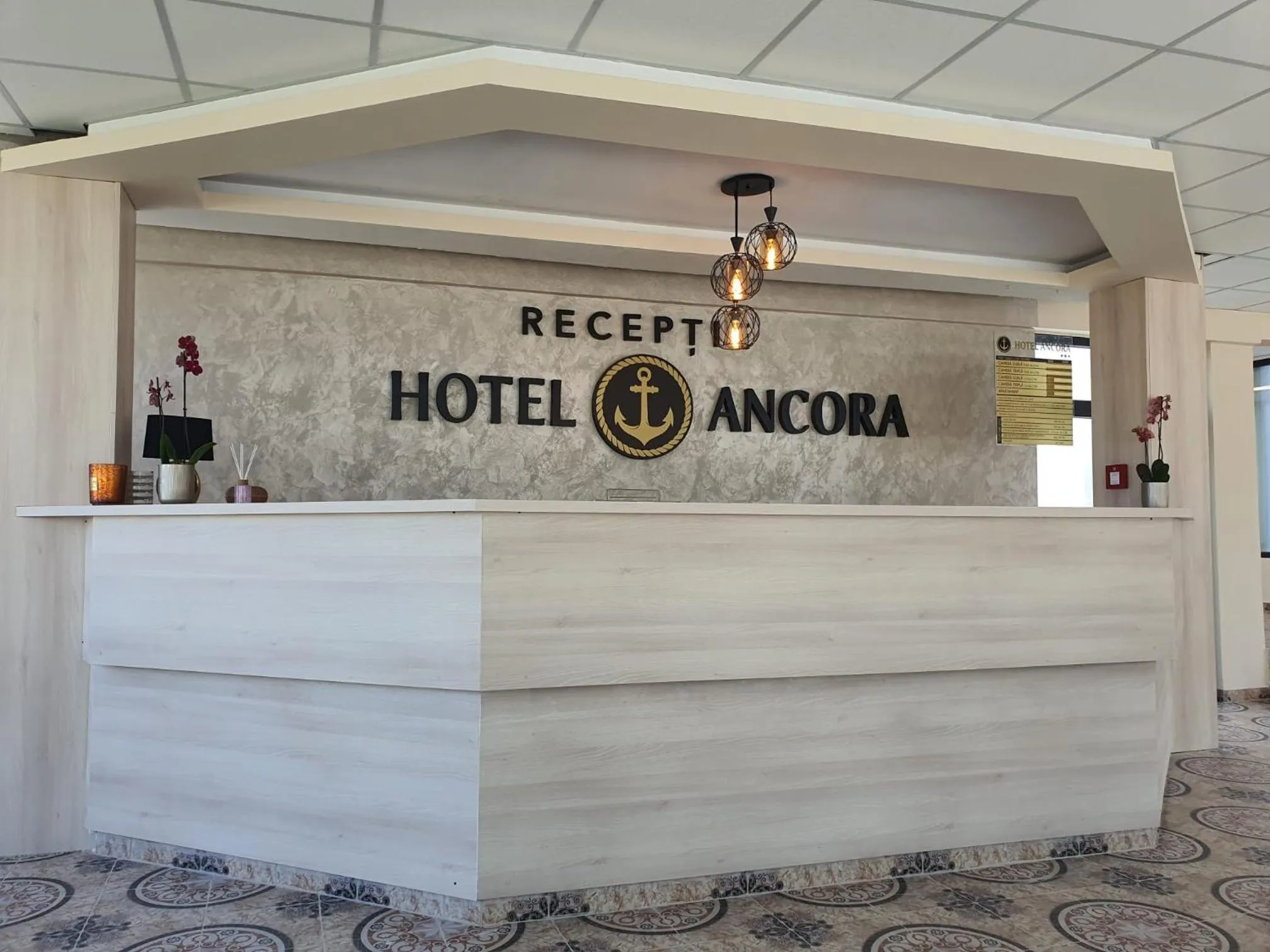 Lobby or reception in Hotel Ancora