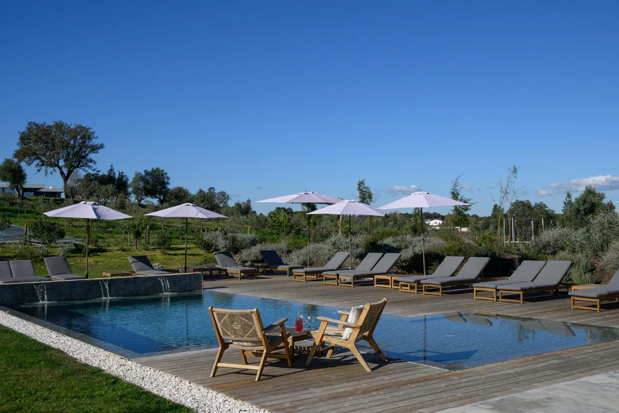 Swimming pool in Quinta da Amendoeira - Évora - The Farmhouse