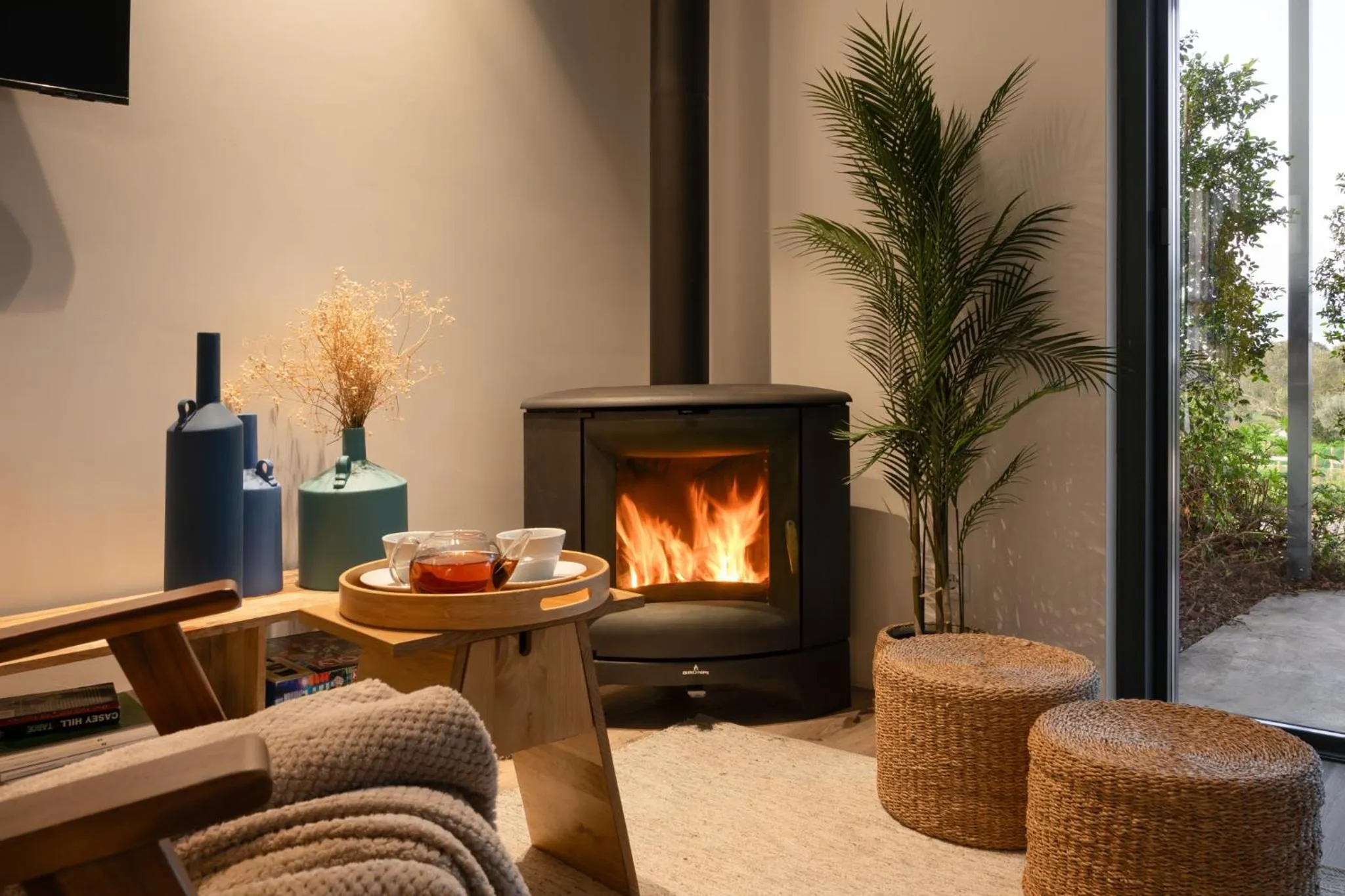 fireplace in Quinta da Amendoeira - Évora - The Farmhouse