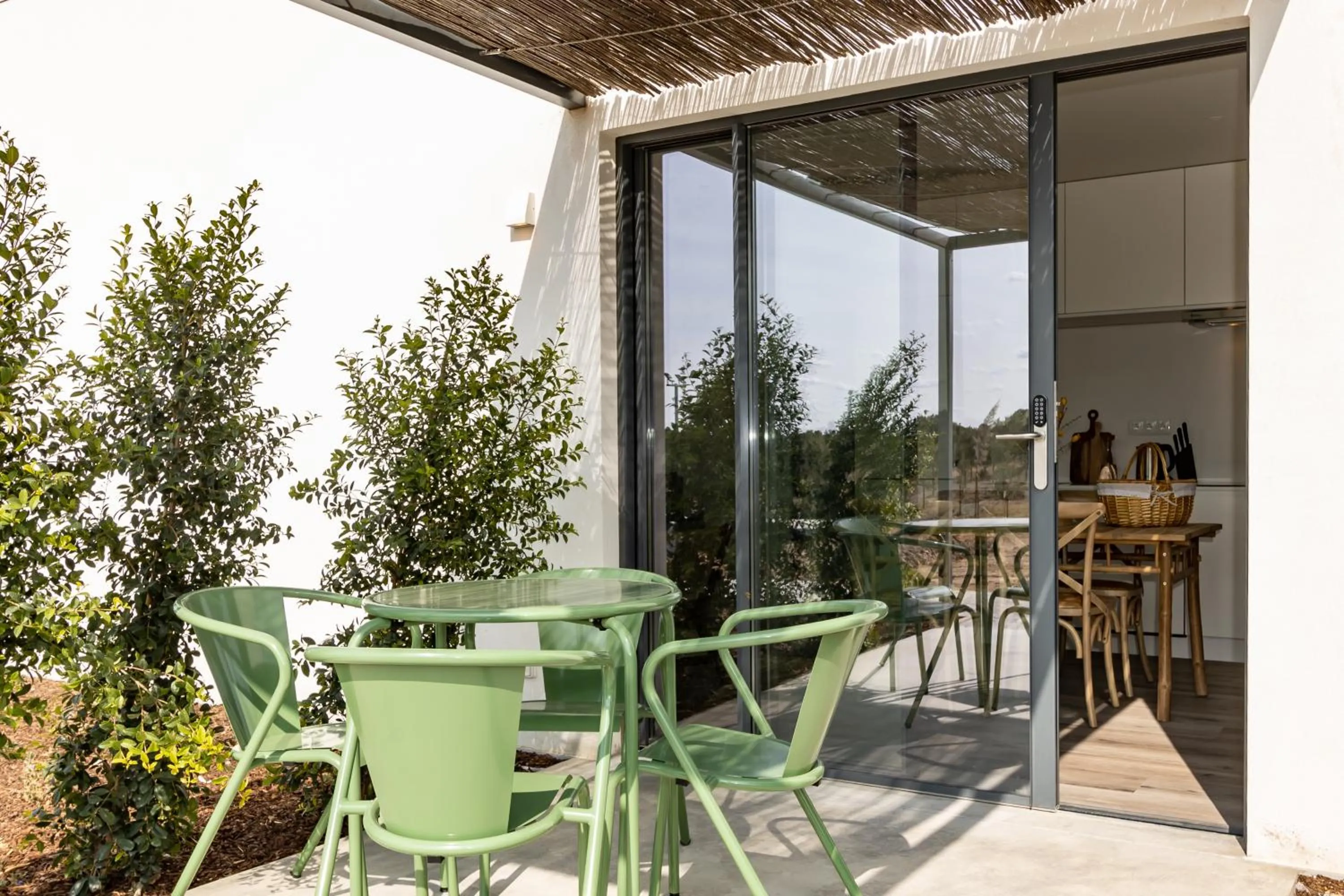 Balcony/Terrace in Quinta da Amendoeira - Évora - The Farmhouse