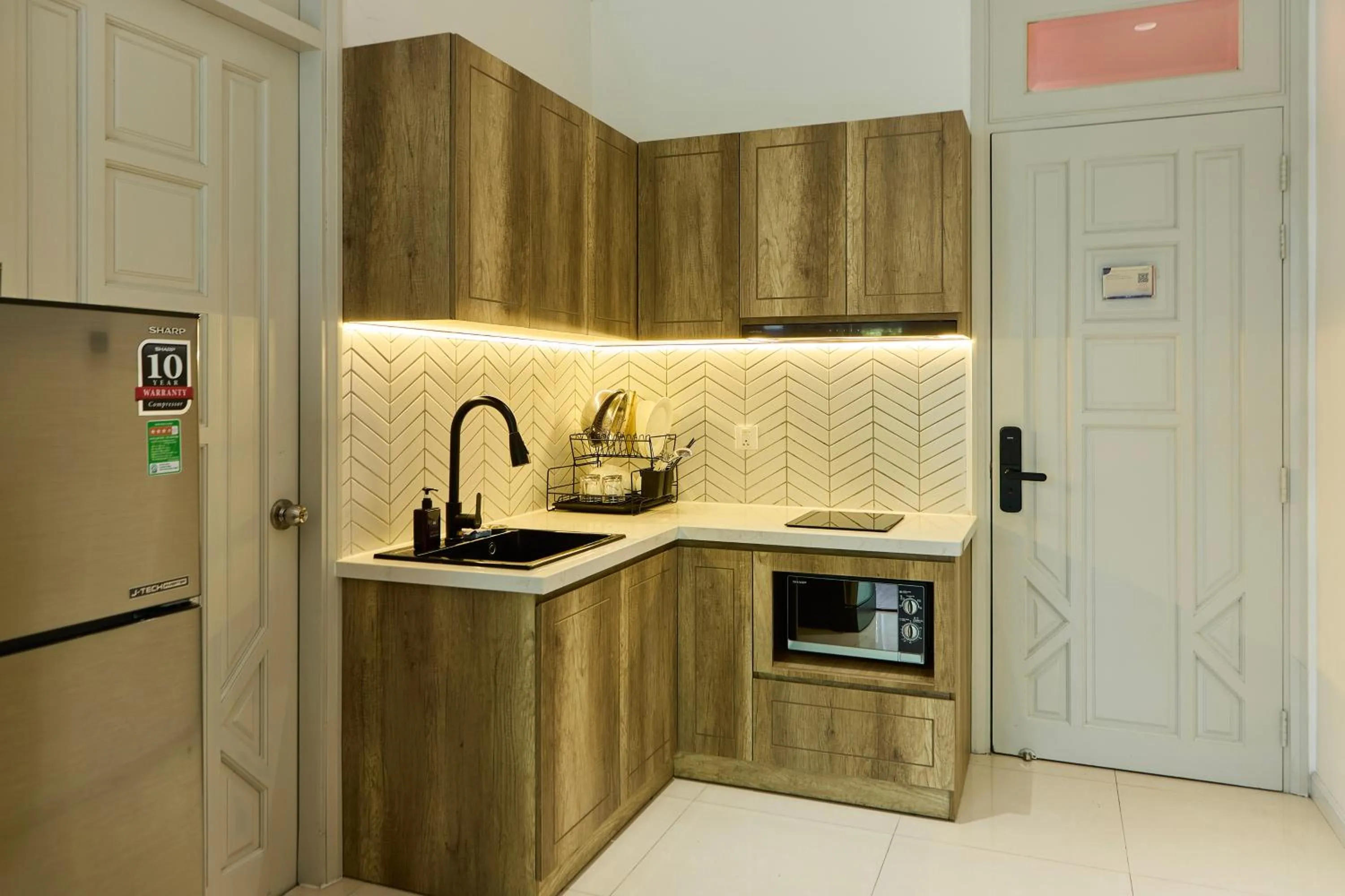 Kitchen or kitchenette in Kin Wander Tân Quy