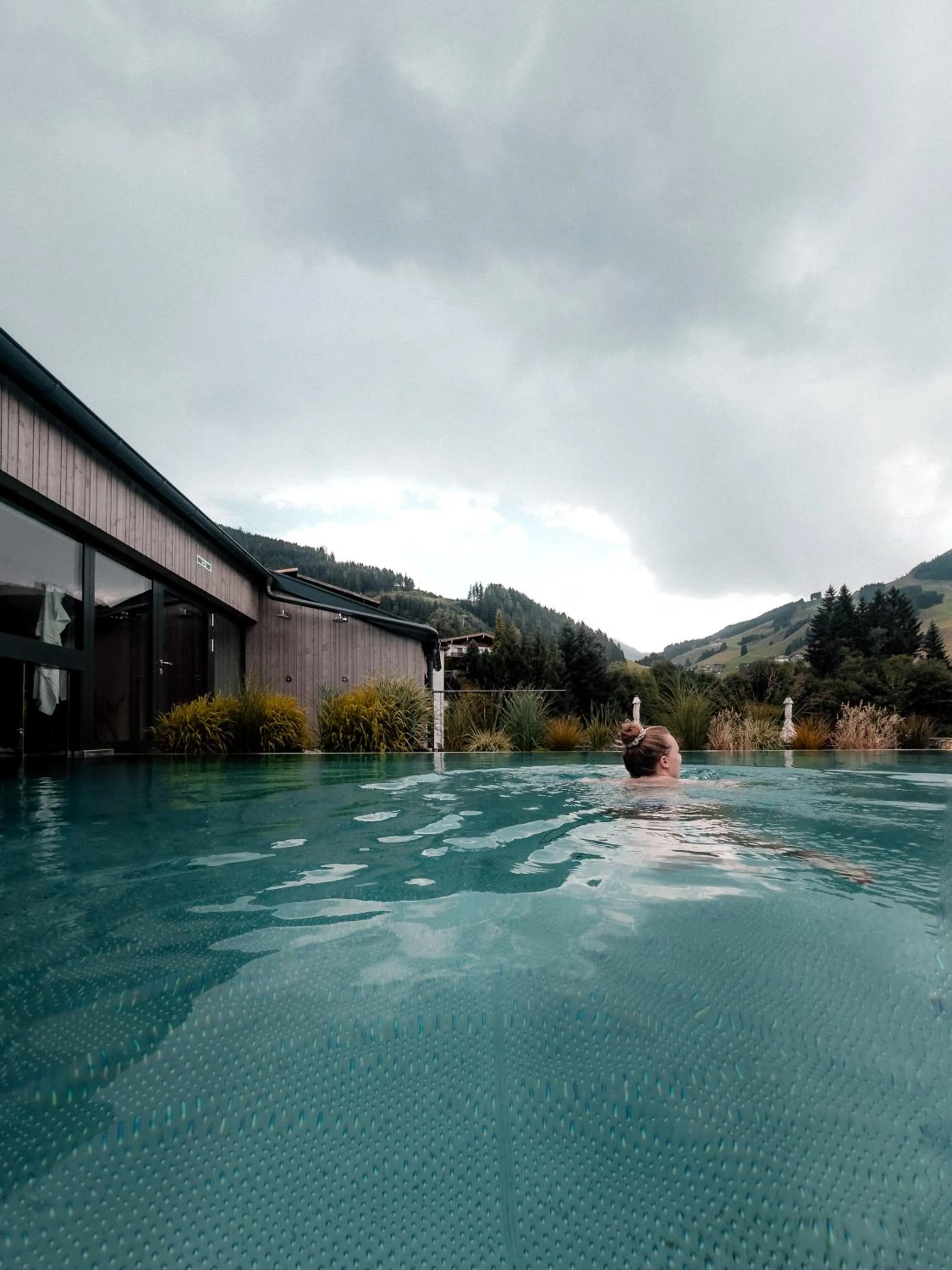 Pool view in kerii - adults boutique hotel