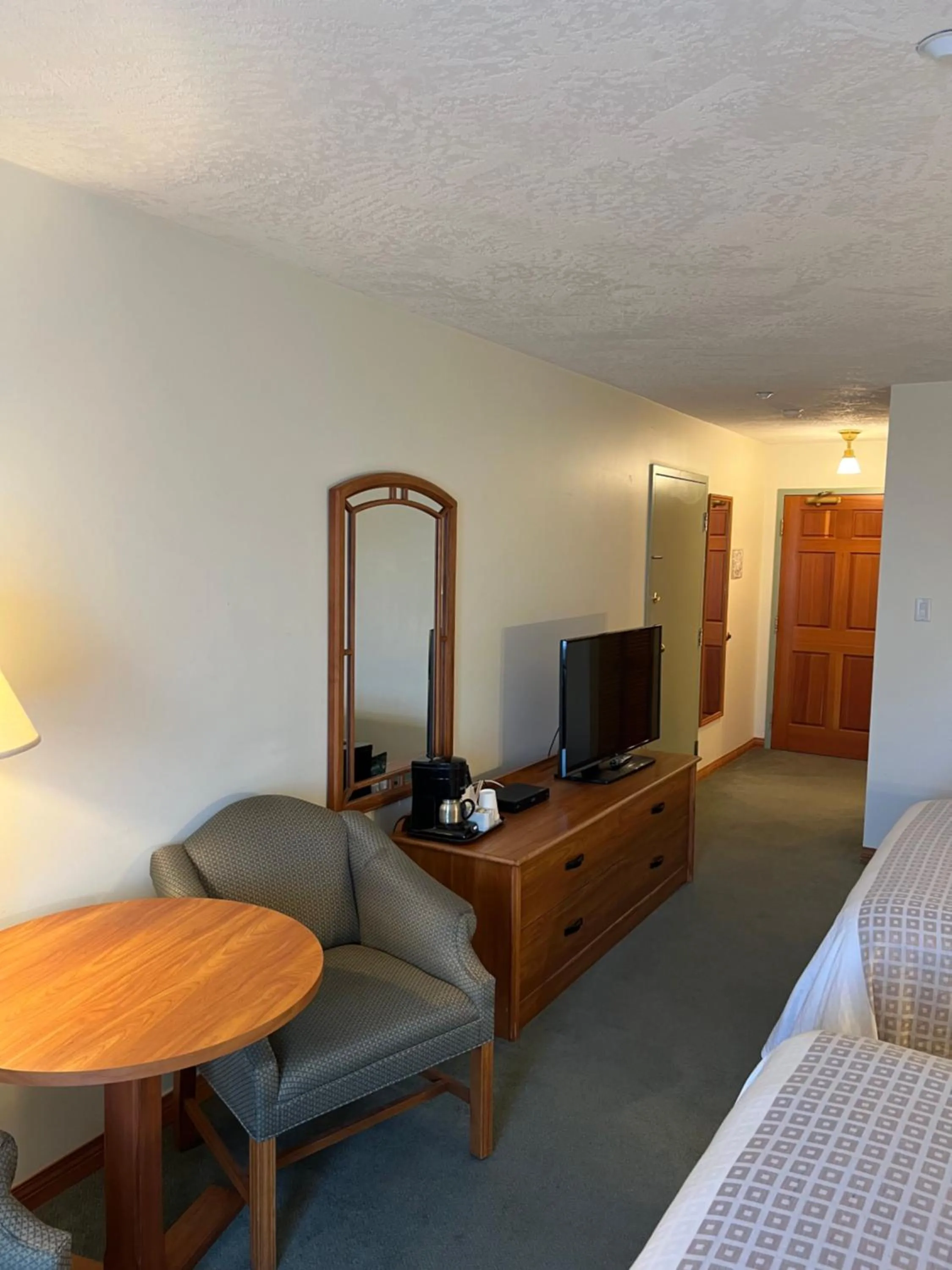 Bed in The Grand Hotel Nanaimo