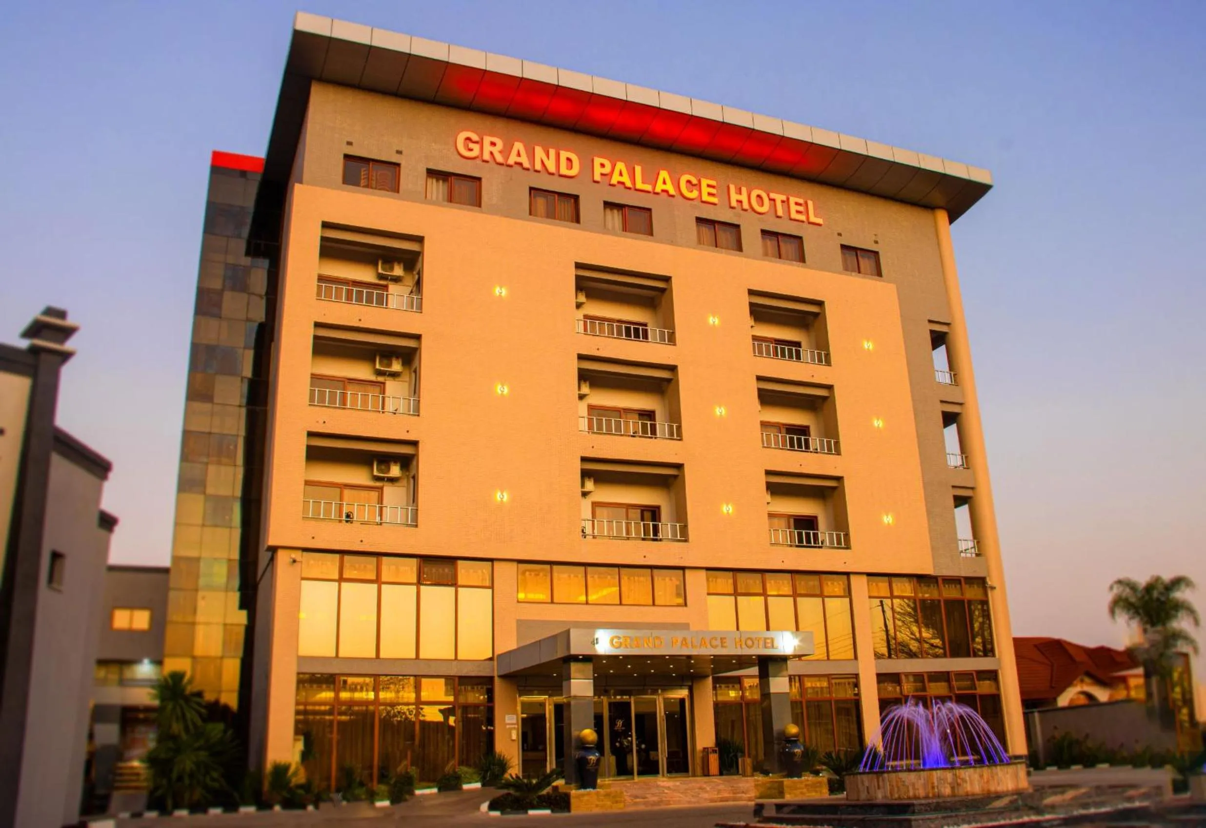 Property building in Grand Palace Hotel Lusaka