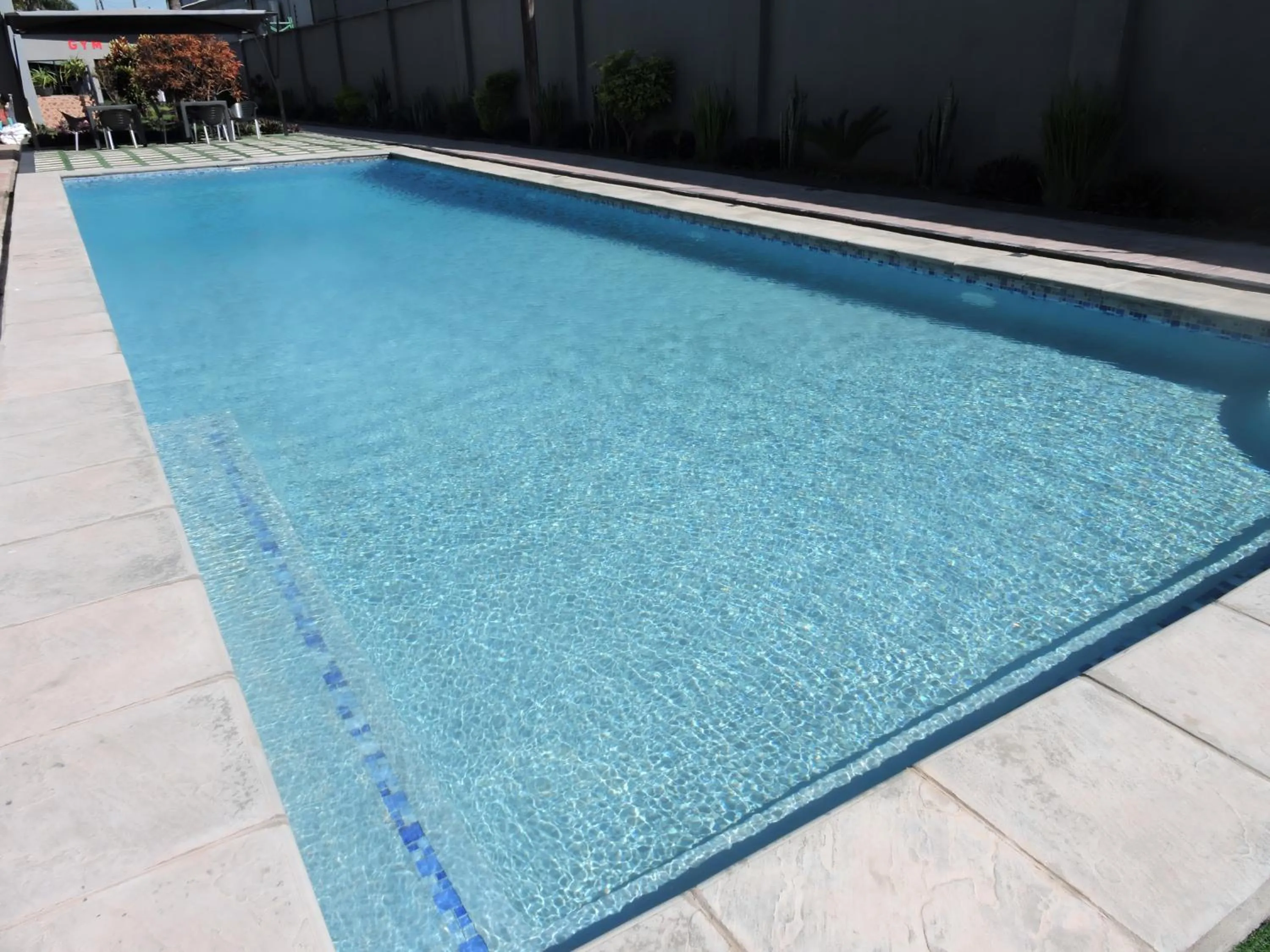 Swimming pool in Grand Palace Hotel Lusaka