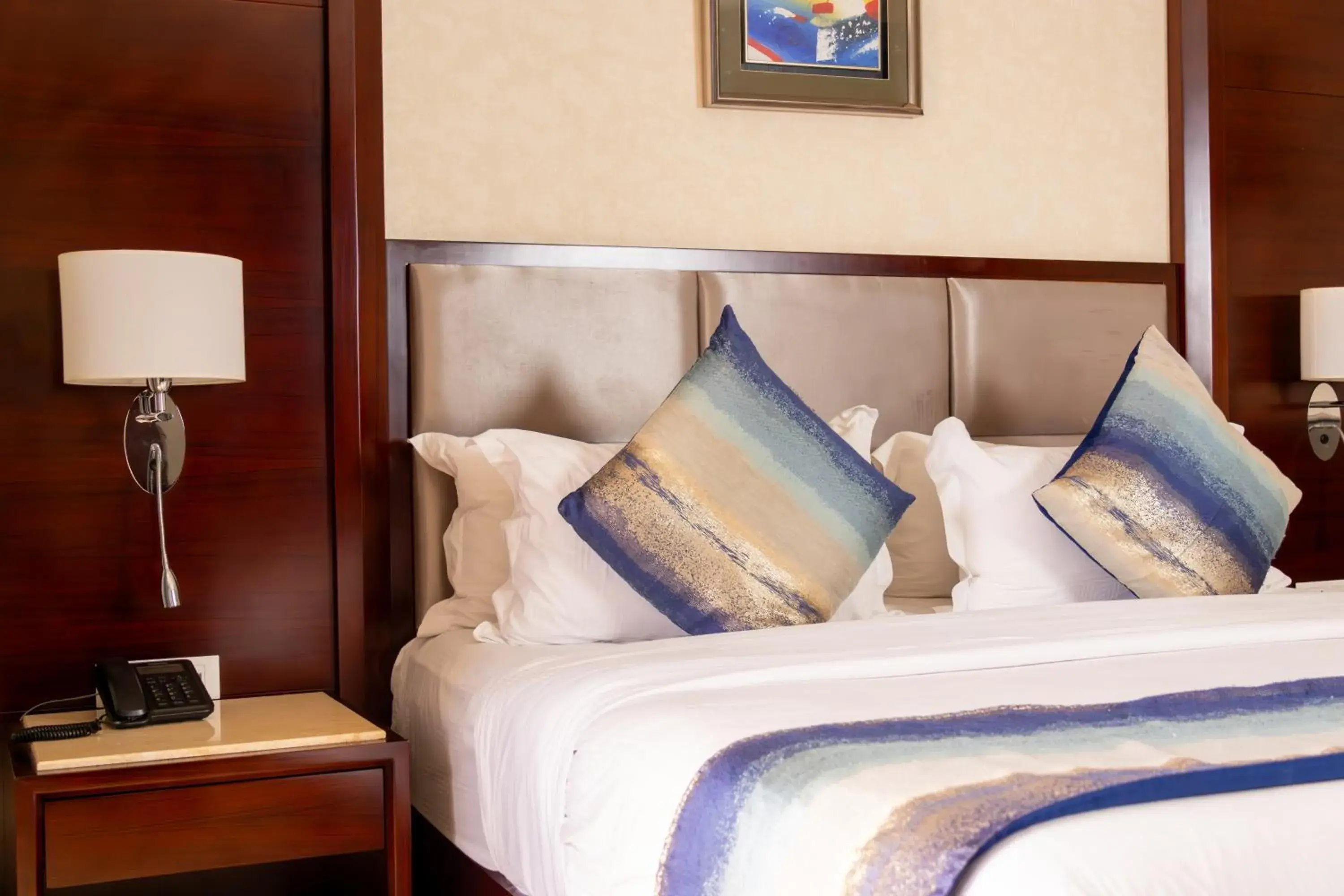 Bed in Grand Palace Hotel Lusaka Bed in Grand Palace Hotel Lusaka