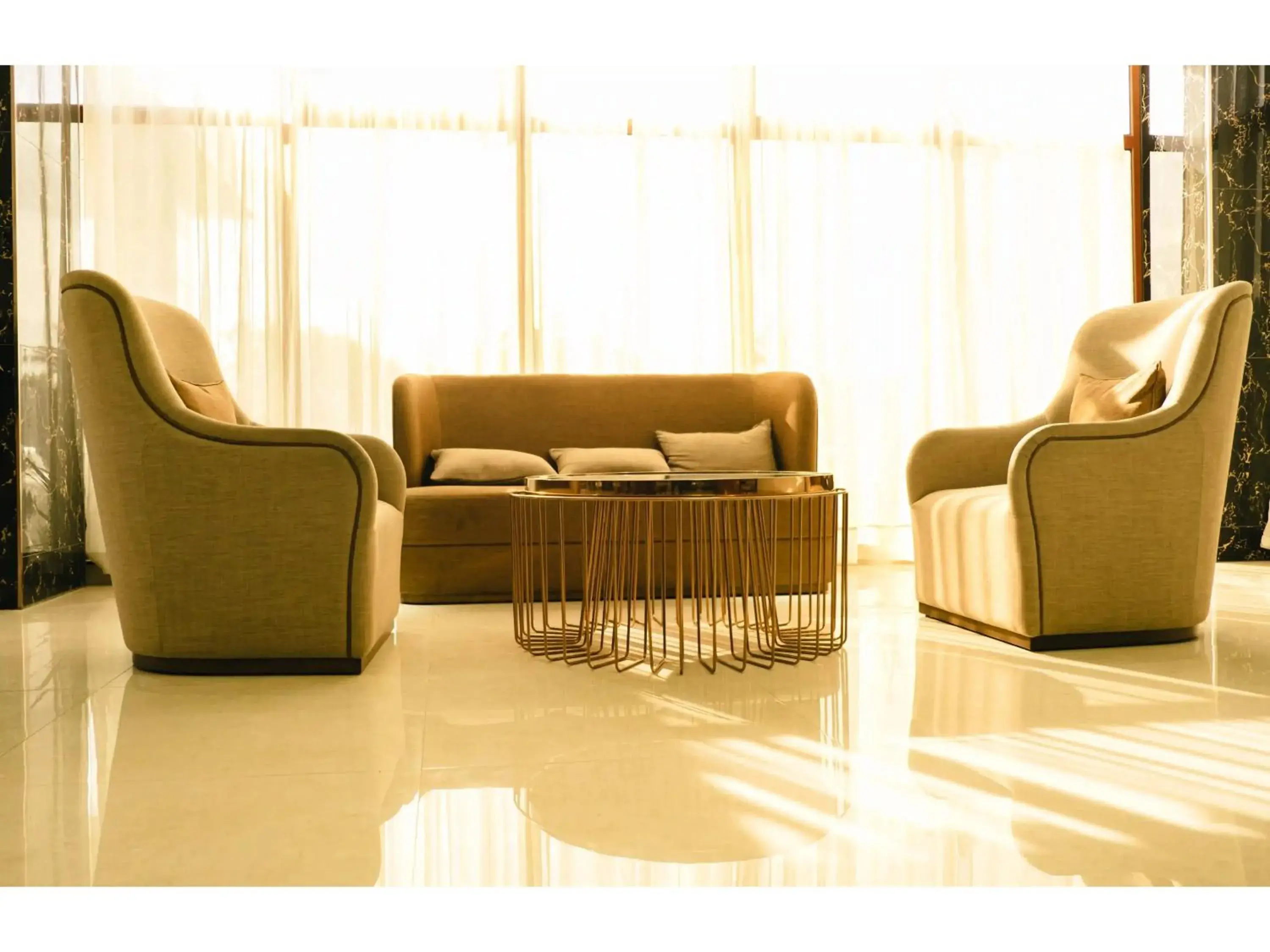 Living room in Grand Palace Hotel Lusaka Living room in Grand Palace Hotel Lusaka