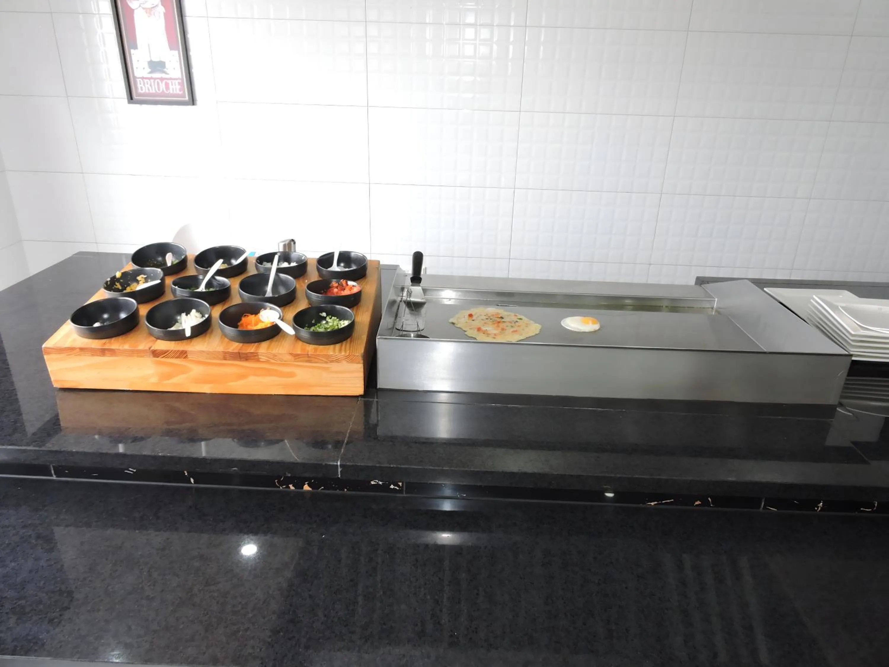 Buffet breakfast in Grand Palace Hotel Lusaka