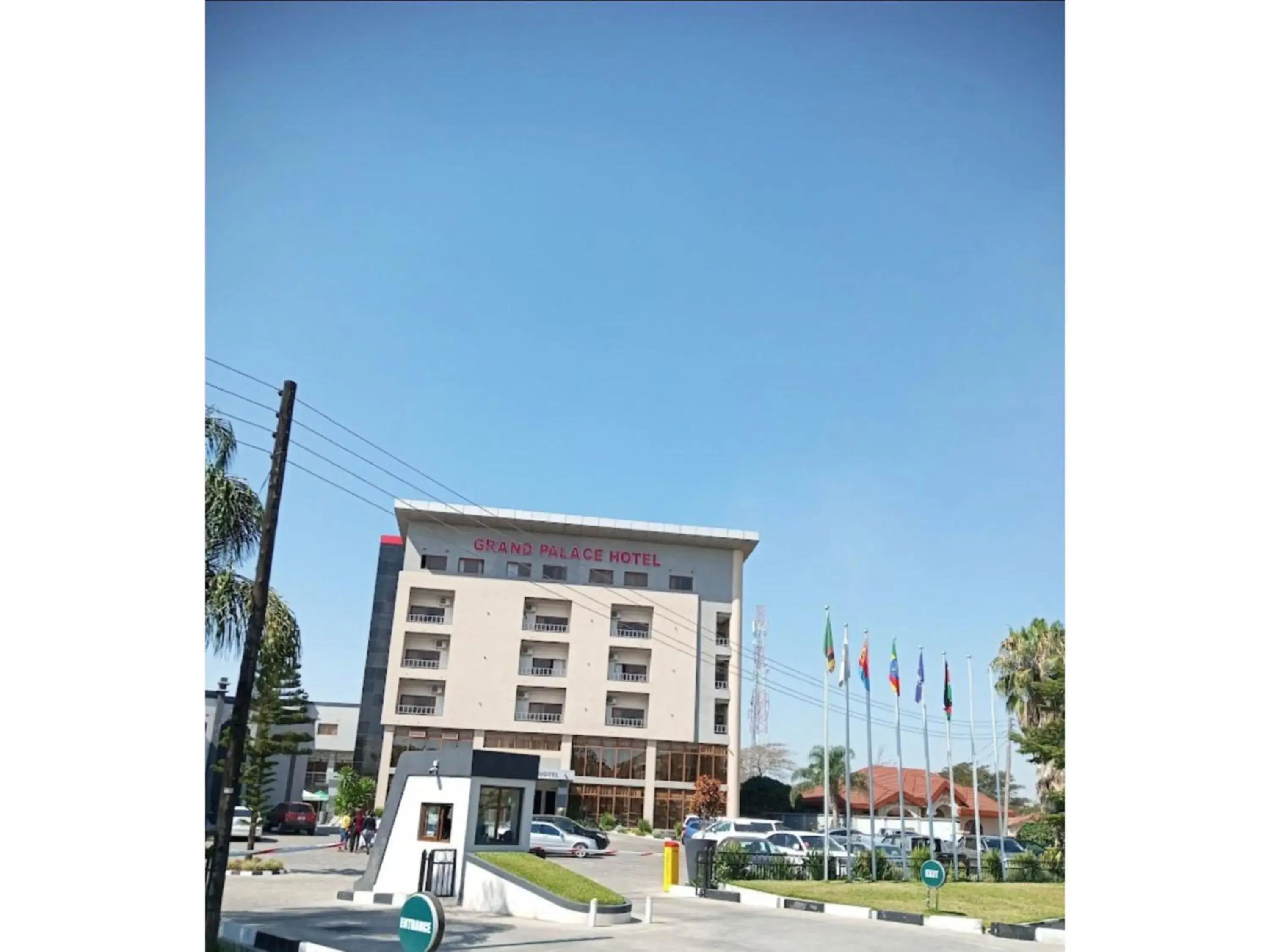 Property building in Grand Palace Hotel Lusaka Property building in Grand Palace Hotel Lusaka