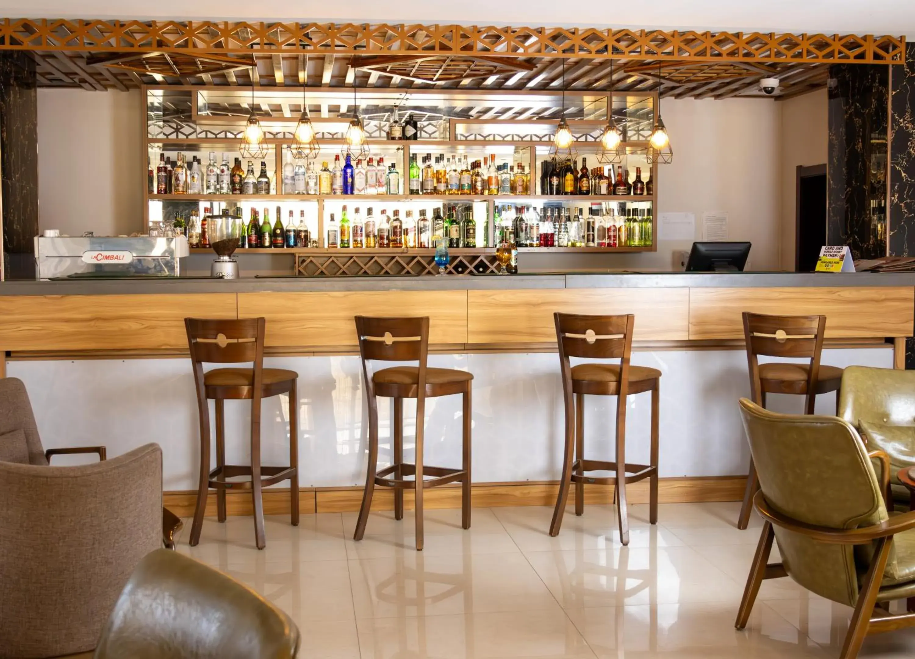 Lounge or bar in Grand Palace Hotel Lusaka Lounge or bar in Grand Palace Hotel Lusaka