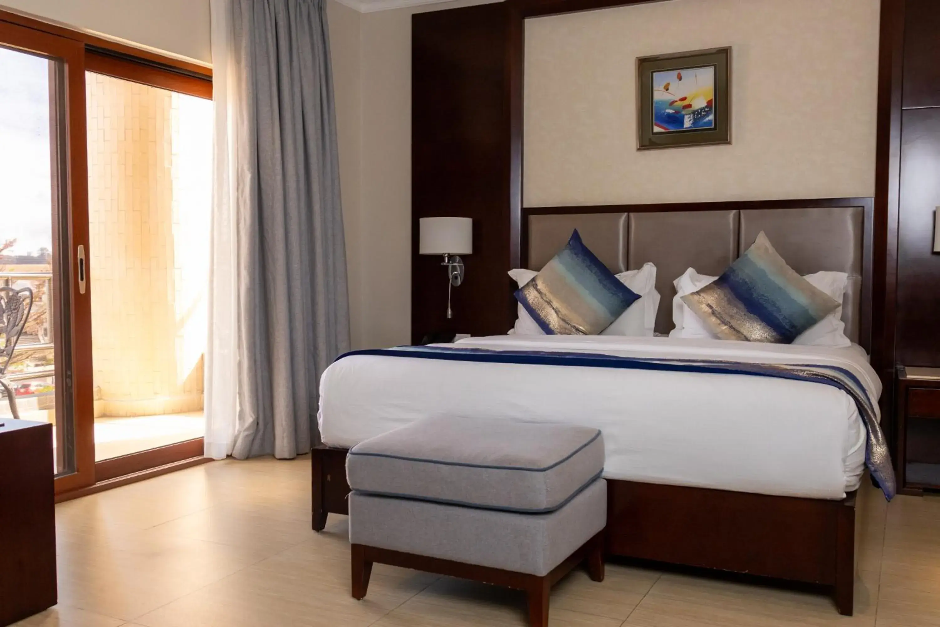 Bed in Grand Palace Hotel Lusaka Bed in Grand Palace Hotel Lusaka