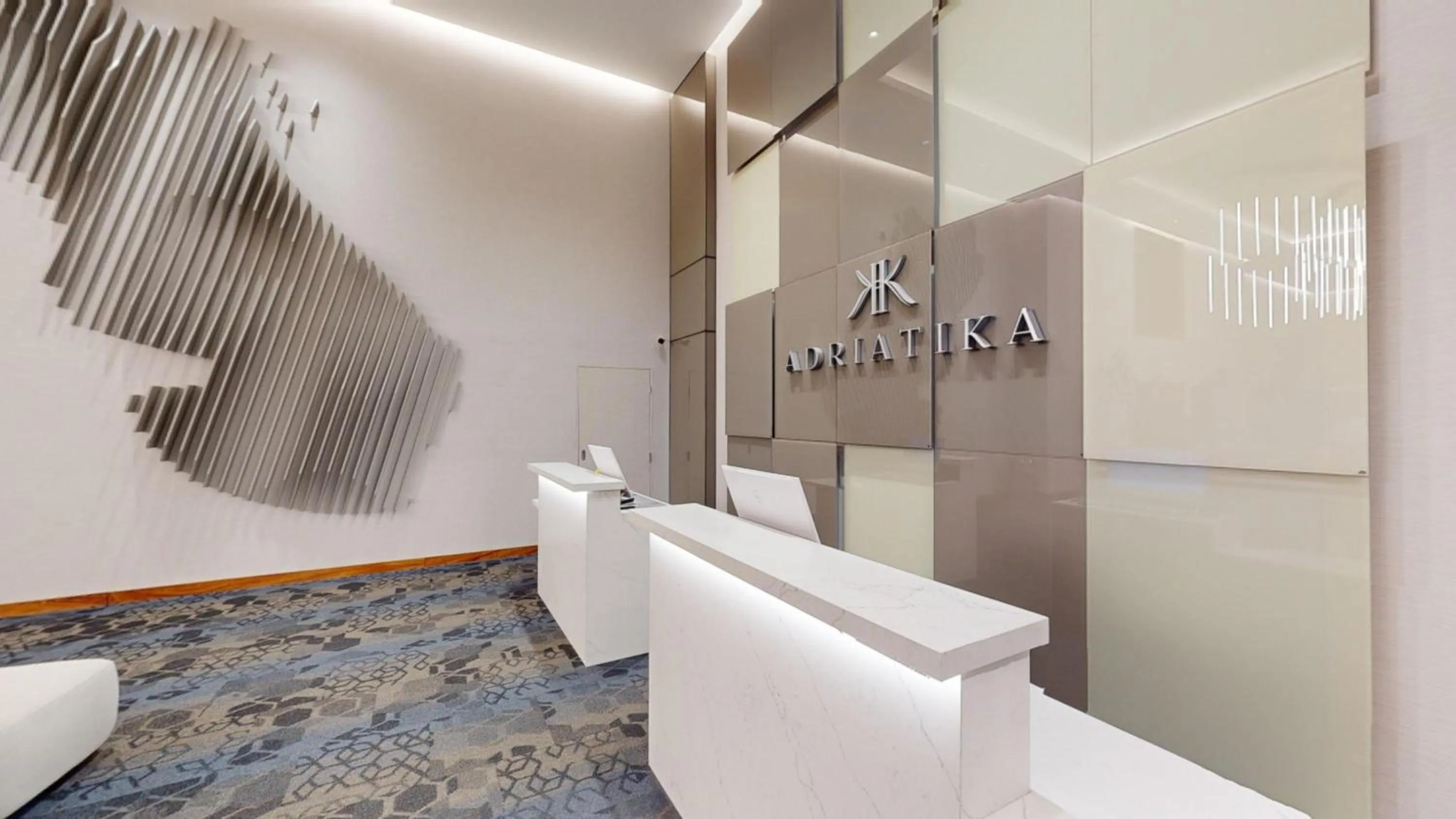 Lobby or reception in Adriatika Hotel & Residence