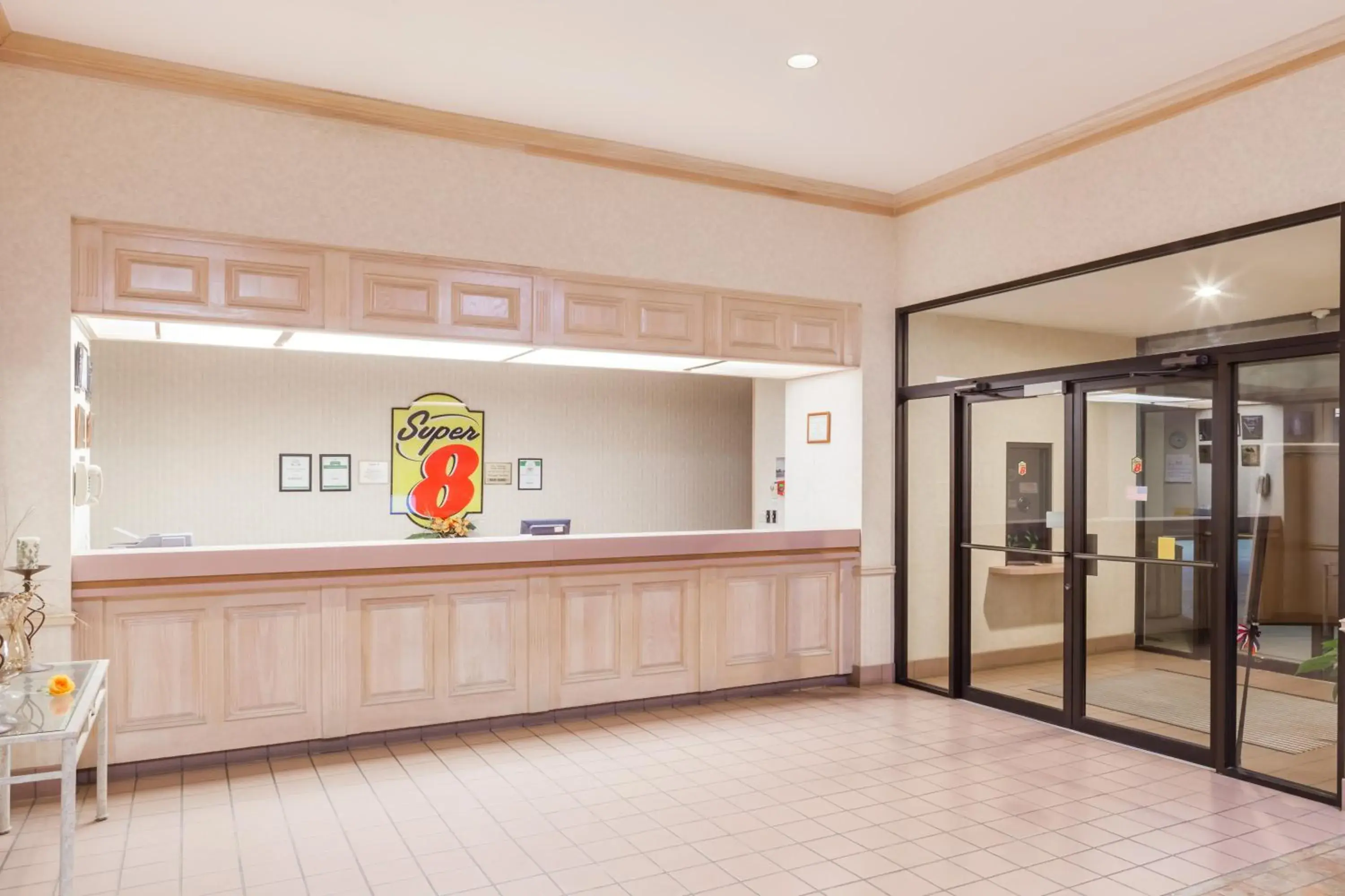Lobby or reception in Super 8 by Wyndham Jasper TX Lobby or reception in Super 8 by Wyndham Jasper TX