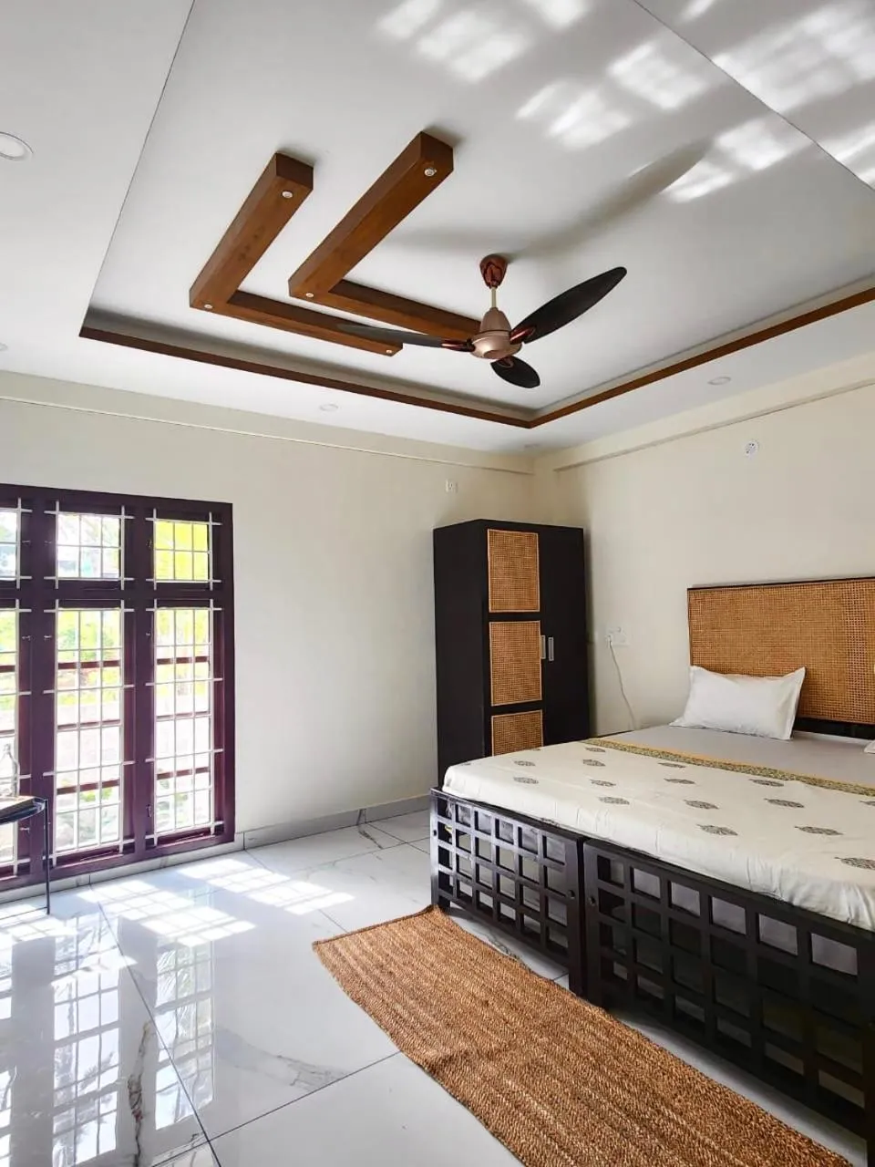 Photo of the whole room, Bed in Native by Cliff and Coral