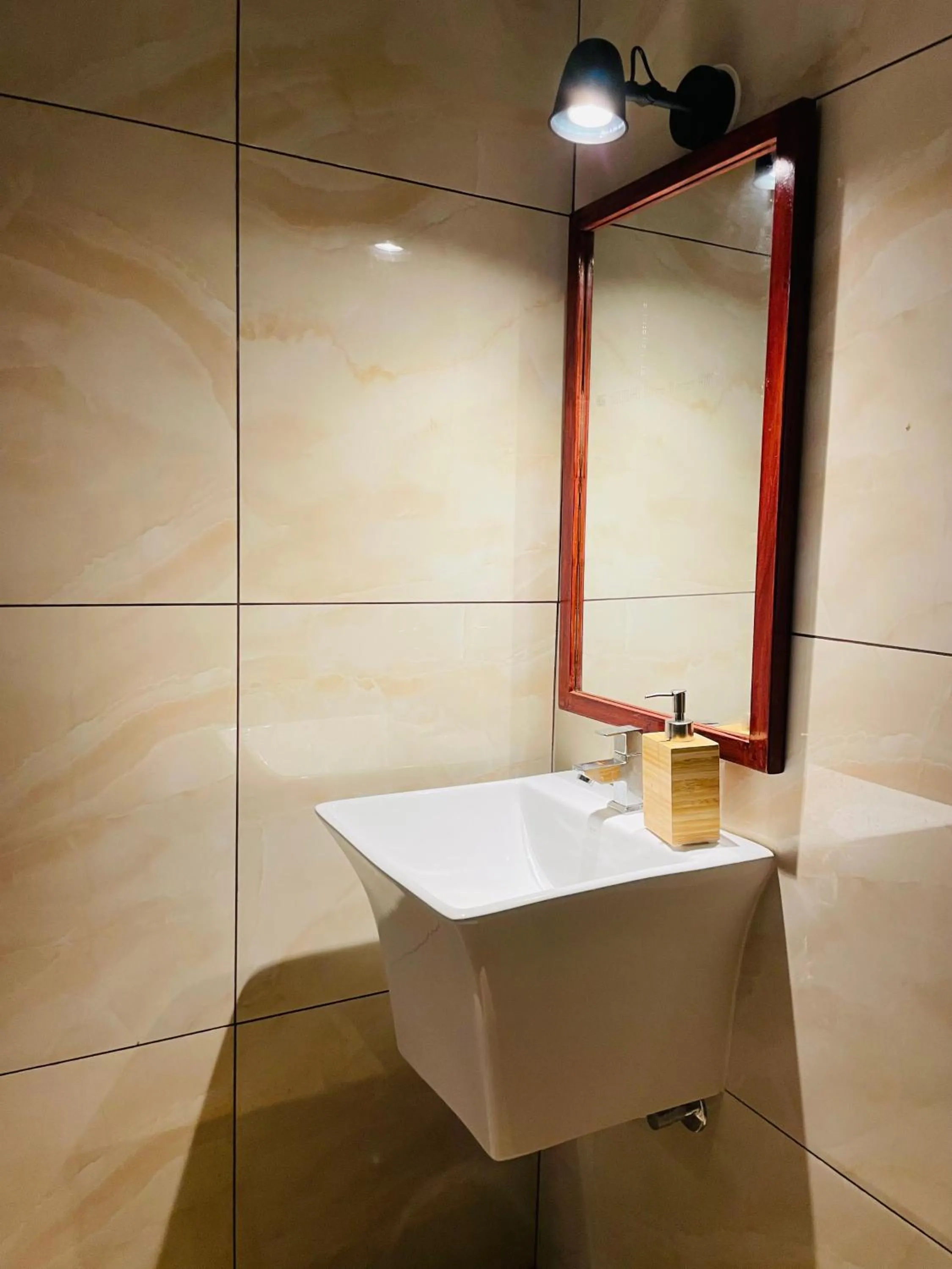 Bathroom in Native by Cliff and Coral