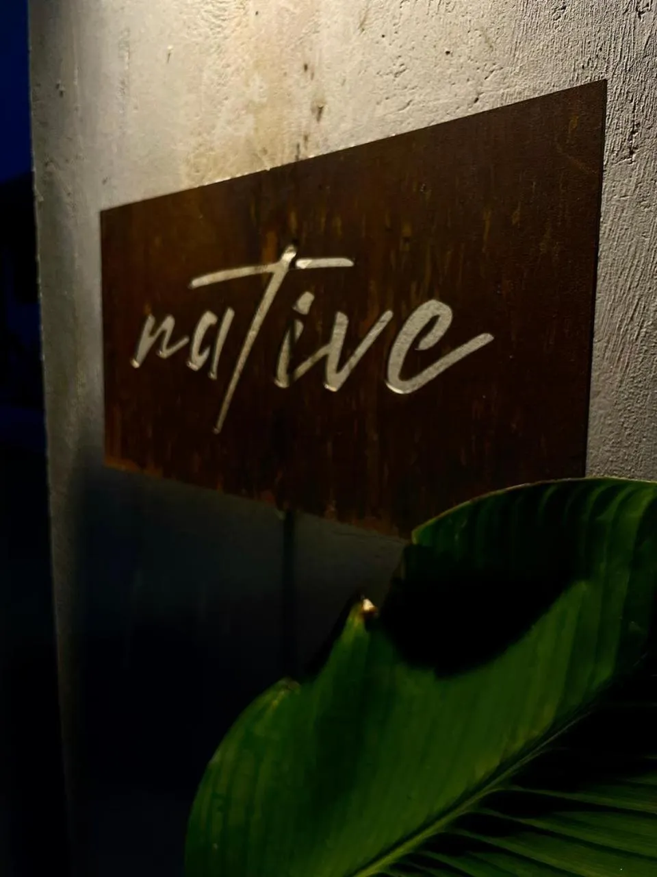 Property logo or sign in Native by Cliff and Coral