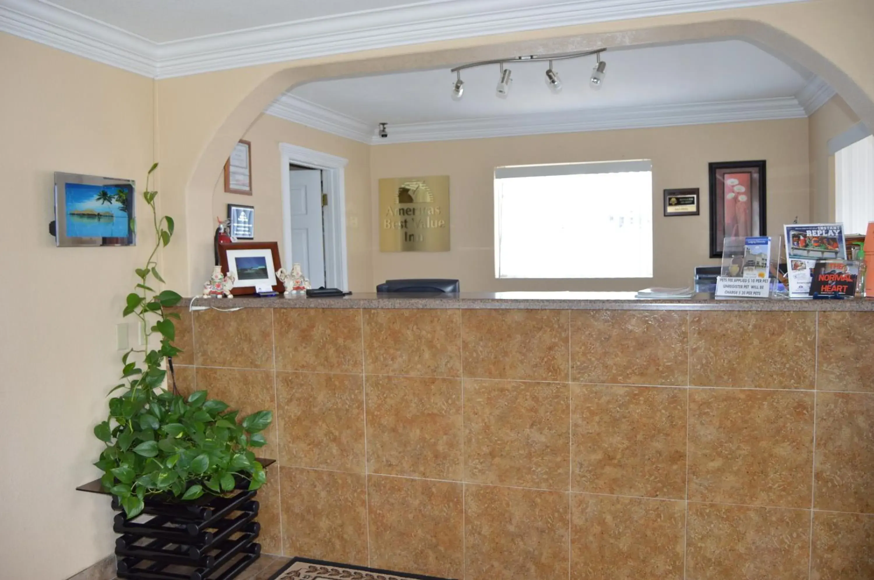 Lobby or reception in Americas Best Value Inn Gainesville TX Lobby or reception in Americas Best Value Inn Gainesville TX