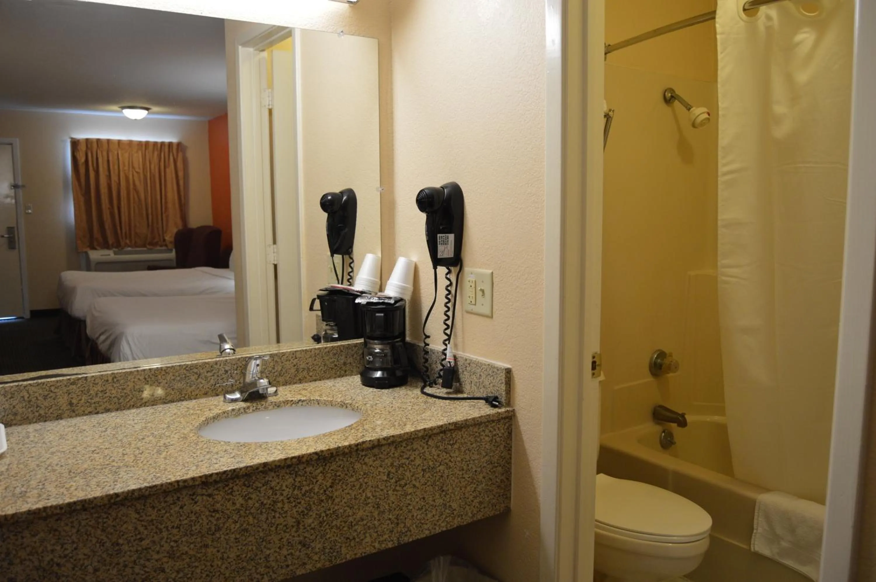 Bathroom in Americas Best Value Inn Gainesville TX