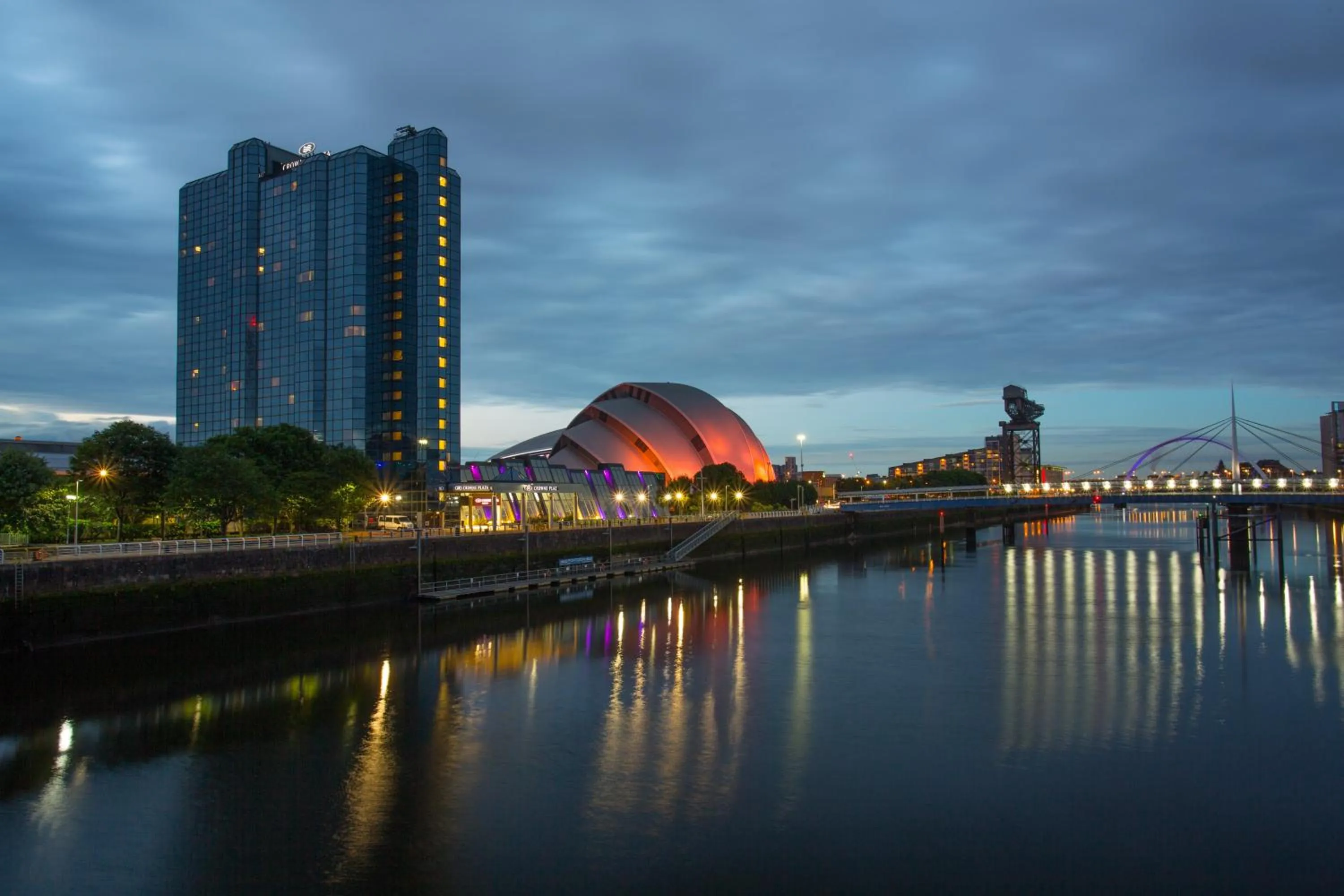 Property building in Crowne Plaza Glasgow by IHG