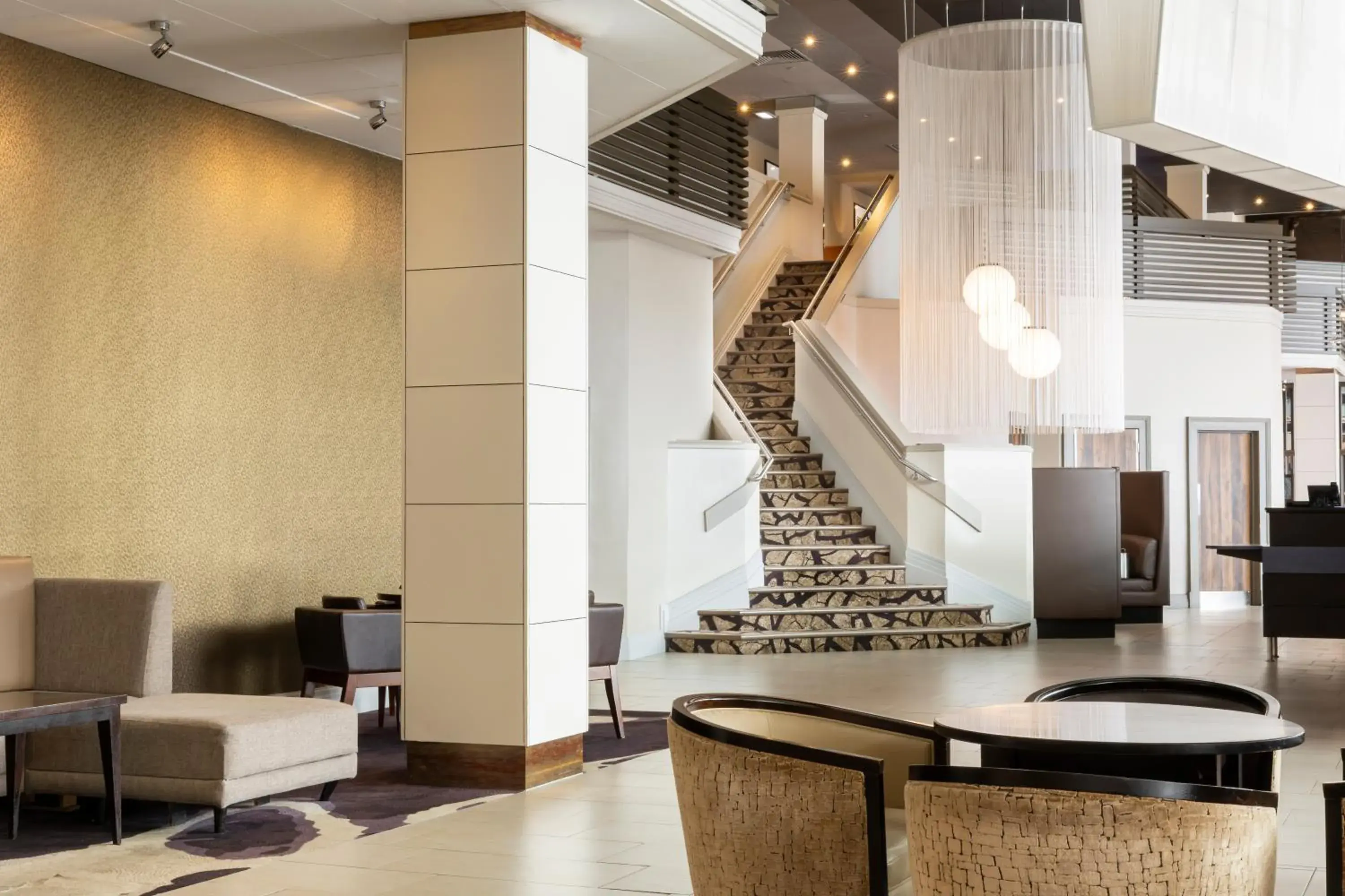 Lobby or reception in Crowne Plaza Glasgow by IHG Lobby or reception in Crowne Plaza Glasgow by IHG