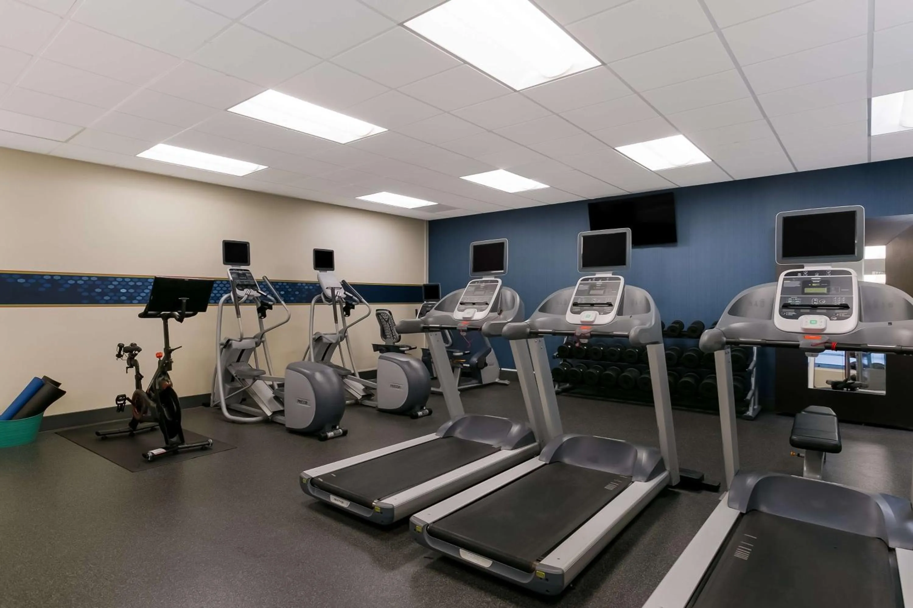 Fitness centre/facilities in Hampton Inn & Suites Wilmington Christiana
