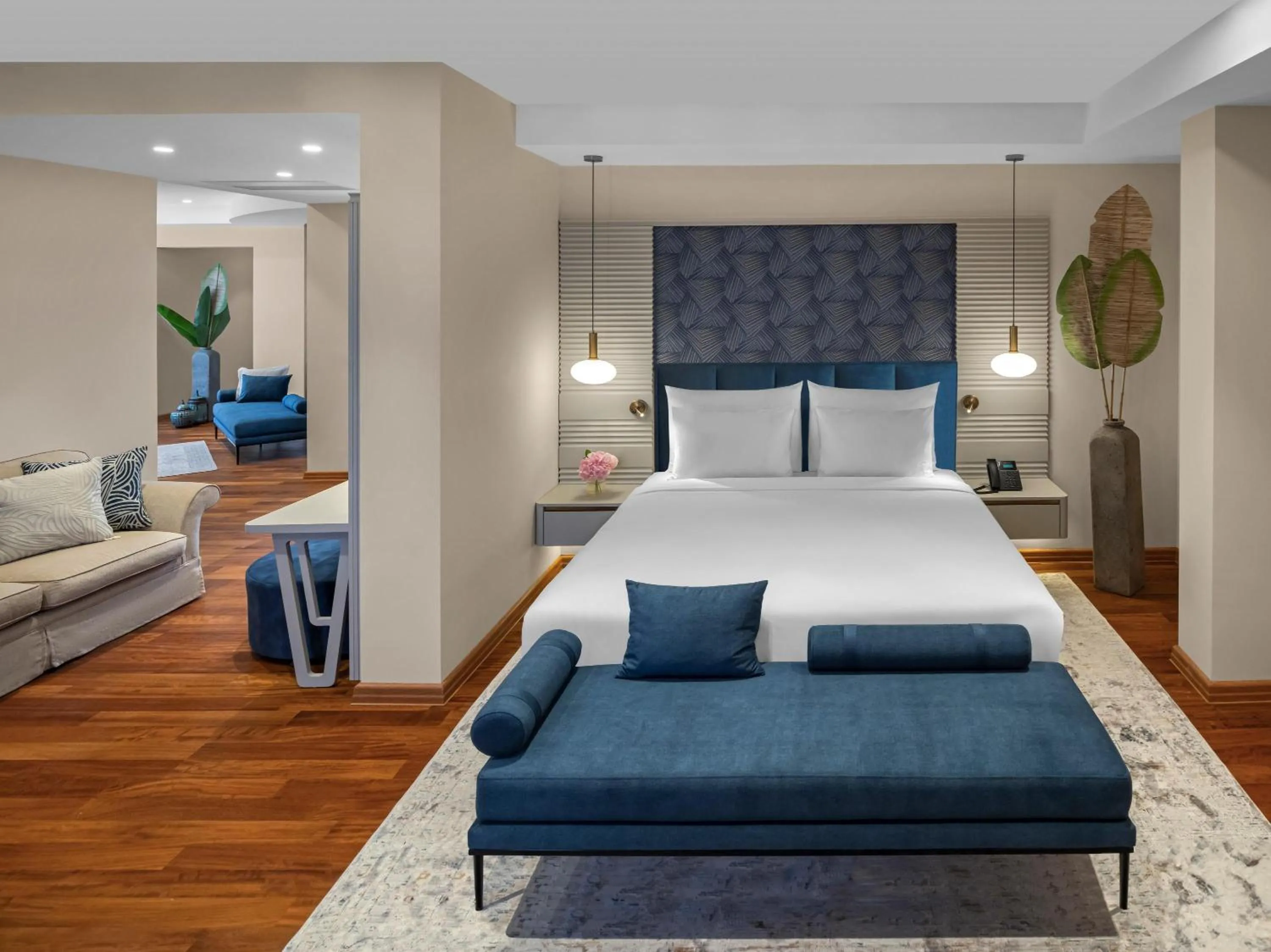 Photo of the whole room, Bed in Ailla Yalıkavak