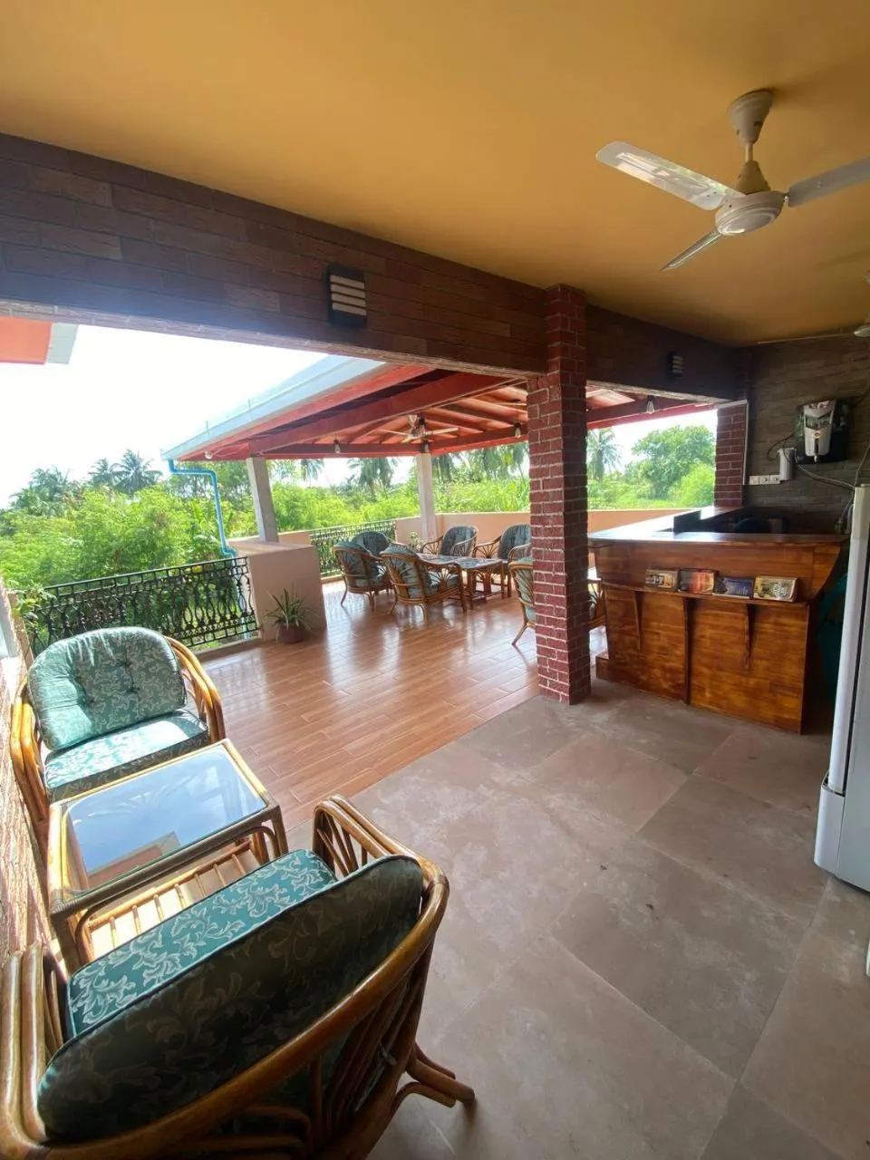 Balcony/Terrace in White Sand Inn