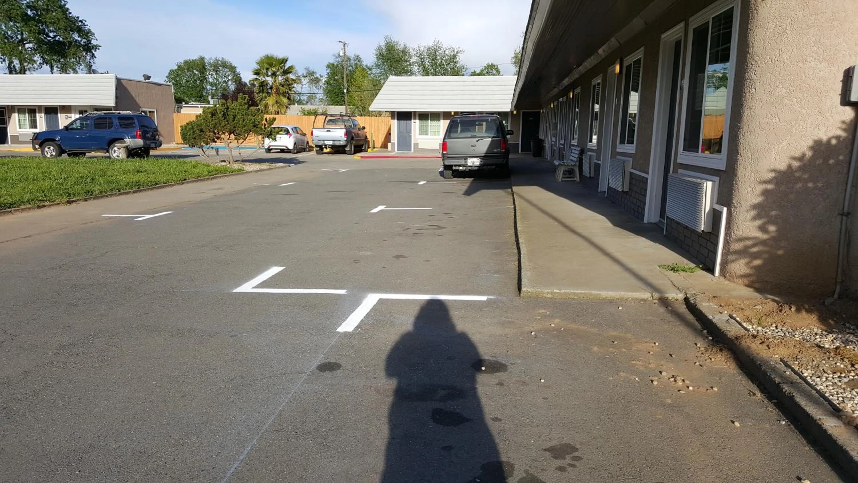 Property building in Pacific Motel