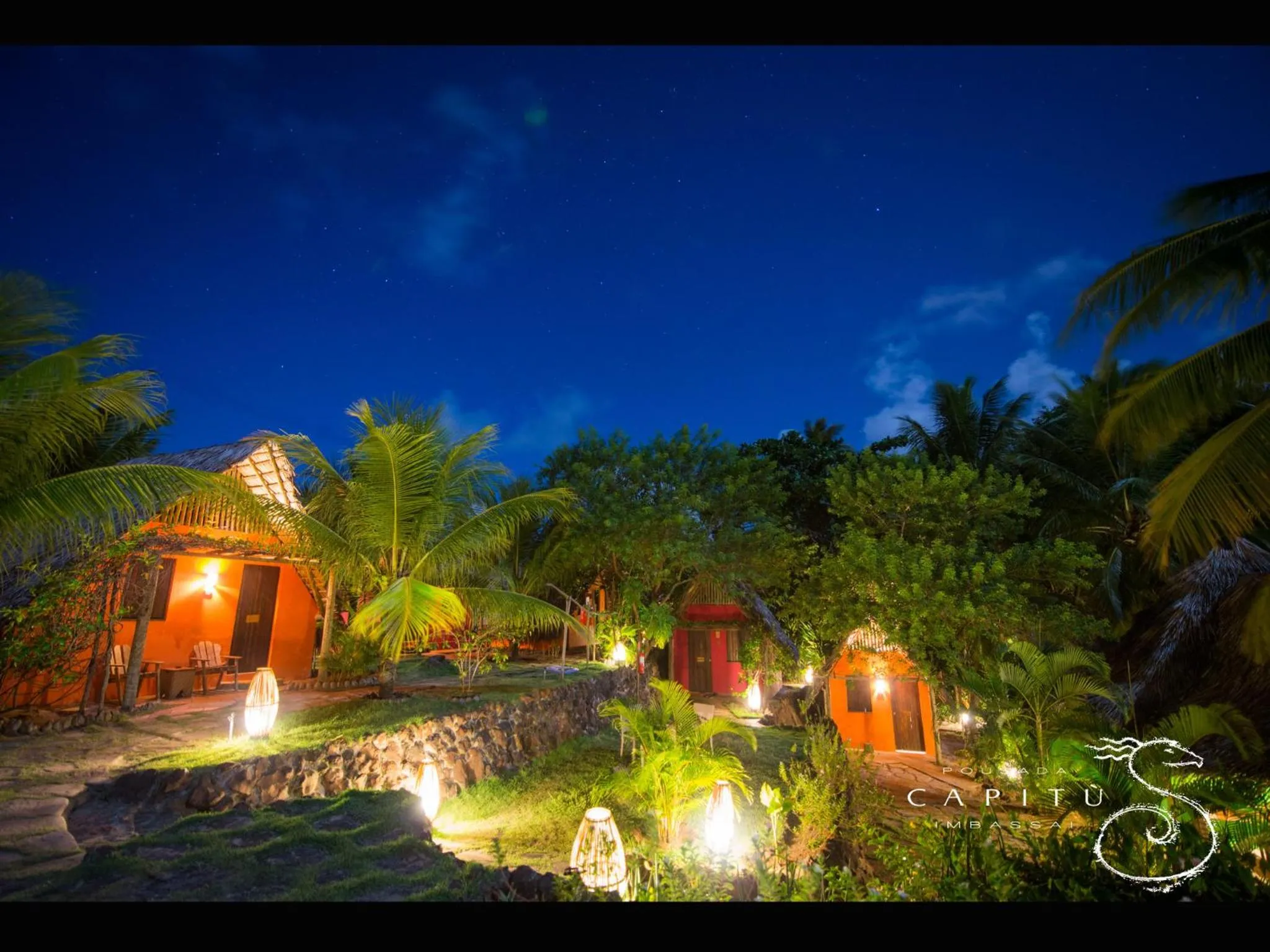 Garden in Pousada Capitù