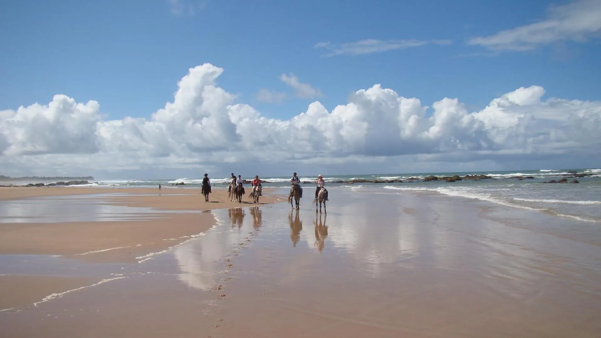 Horse-riding in Pousada Capitù