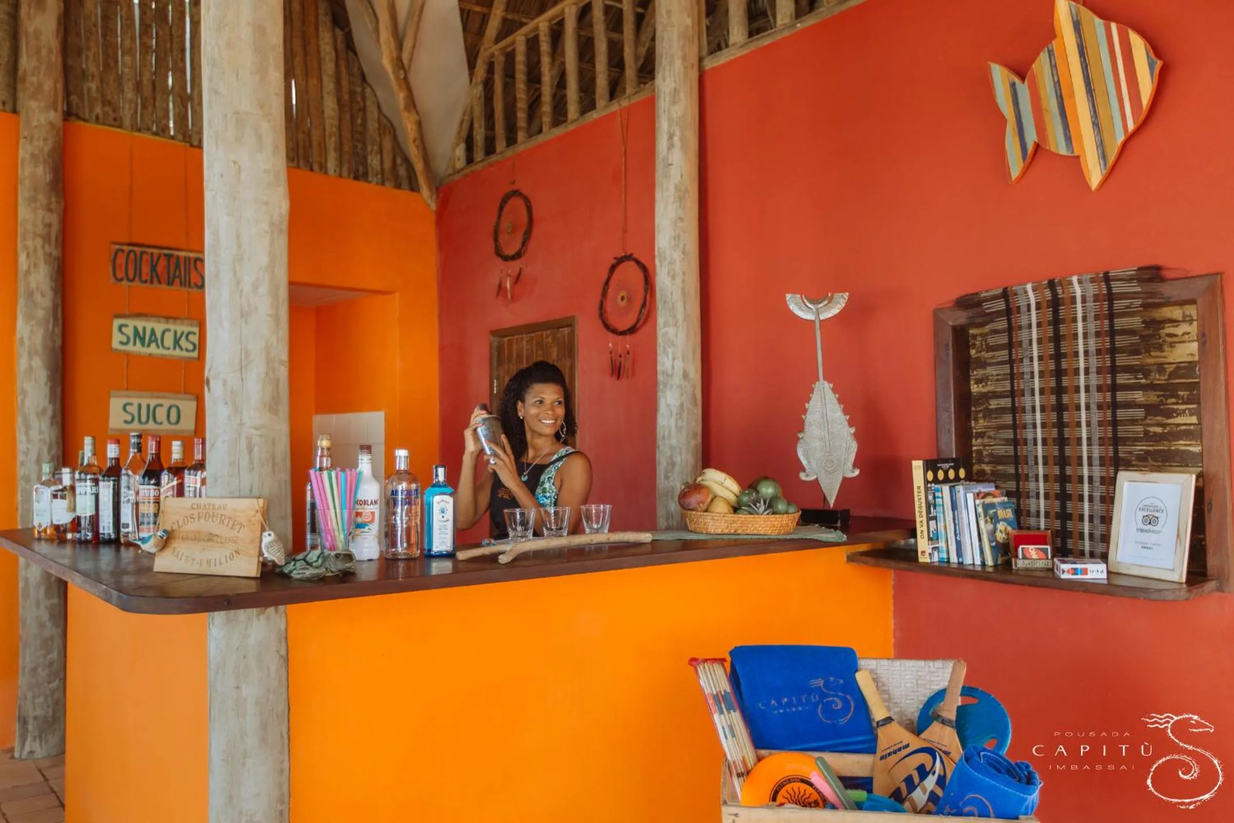 Restaurant/places to eat in Pousada Capitù