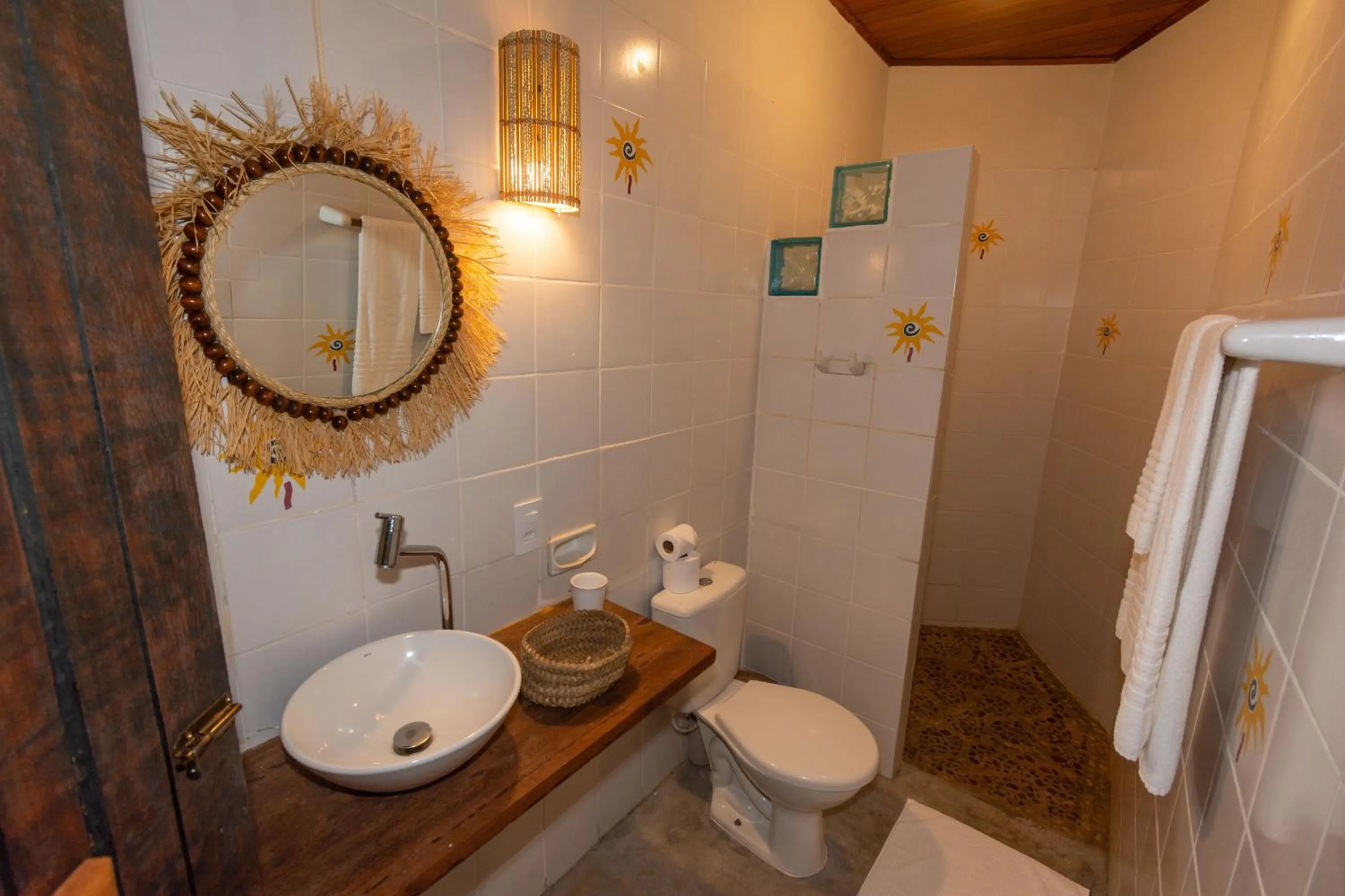 Bathroom in Pousada Capitù