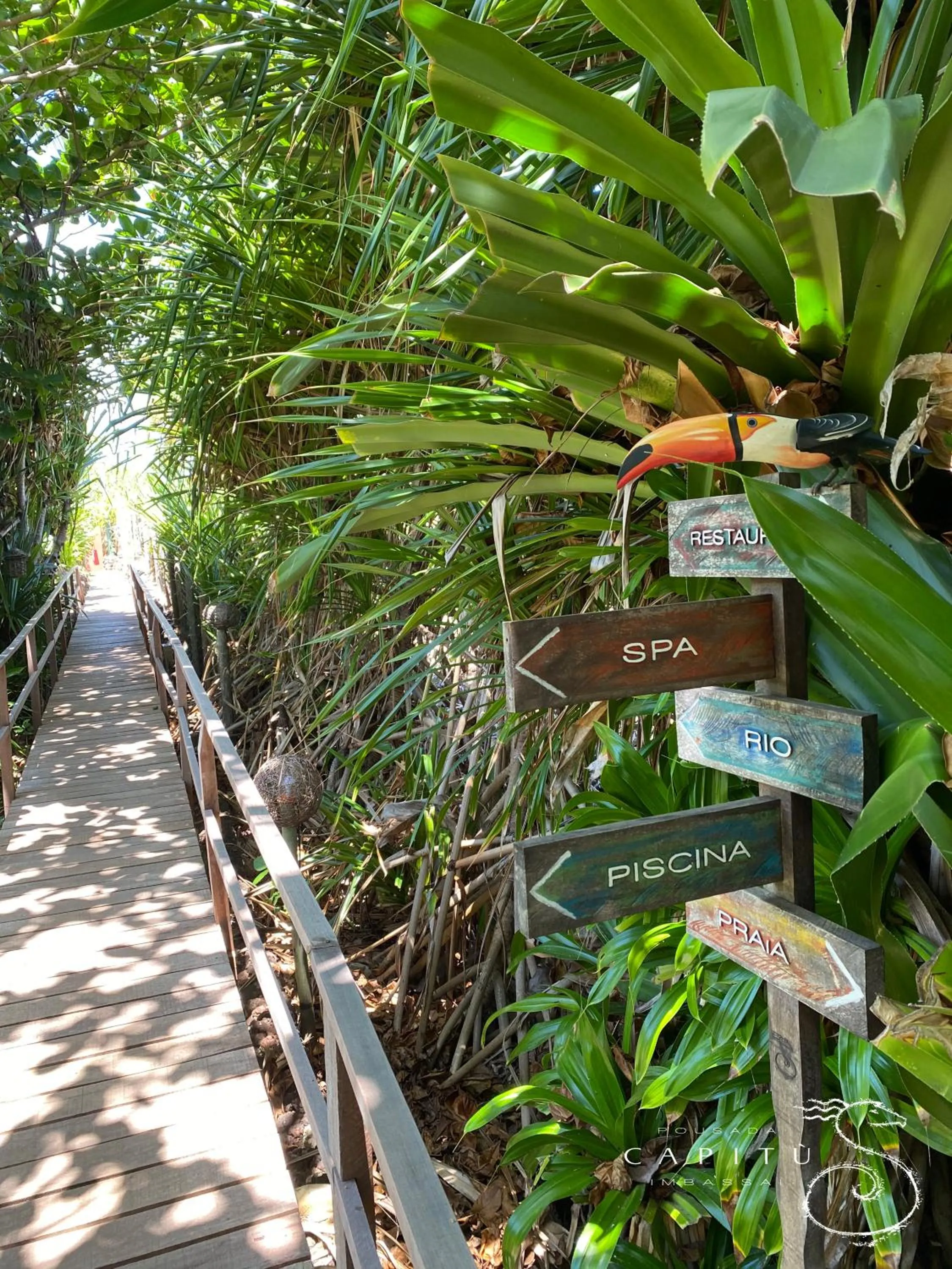 Property logo or sign in Pousada Capitù