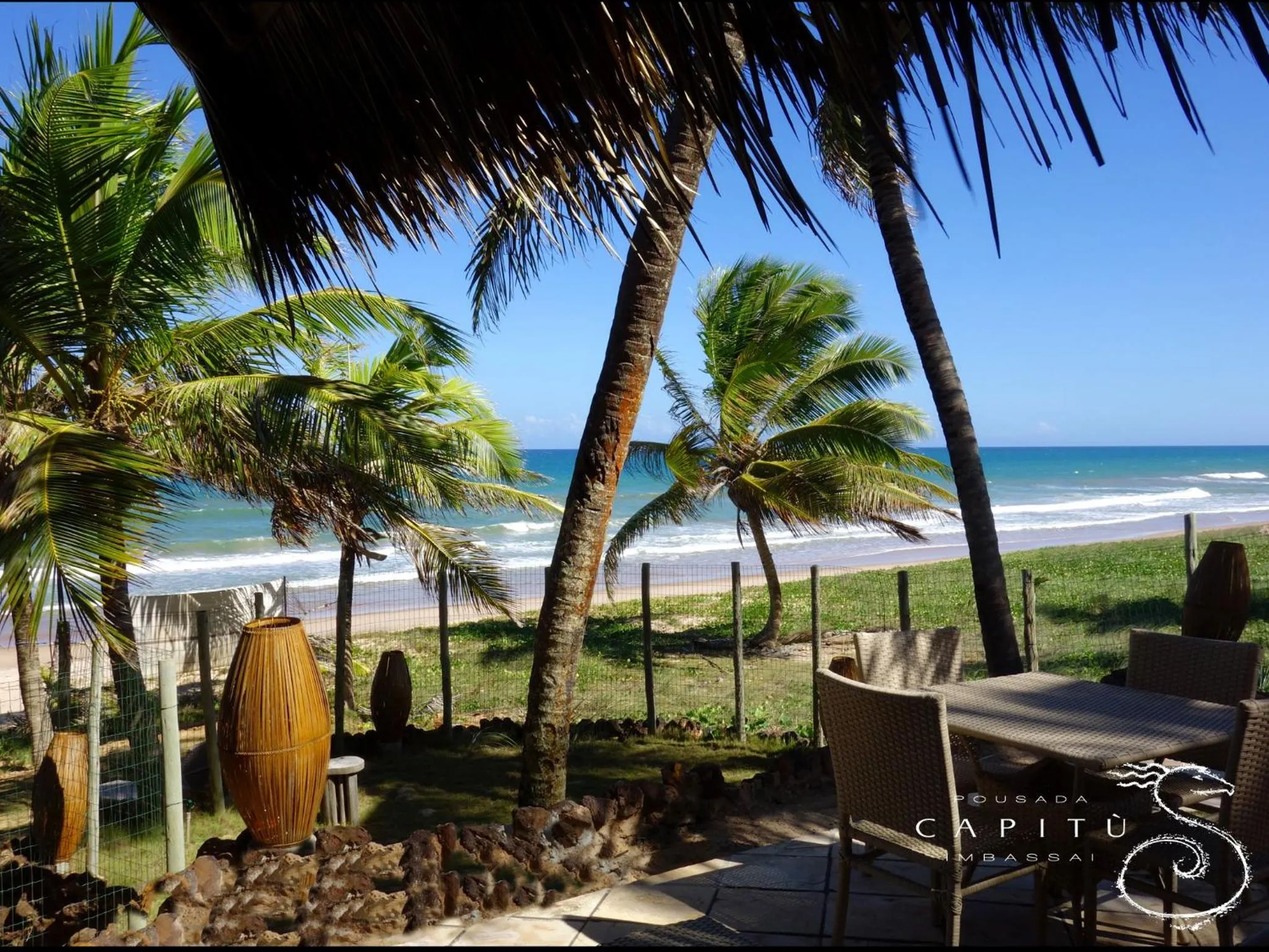 Balcony/Terrace in Pousada Capitù