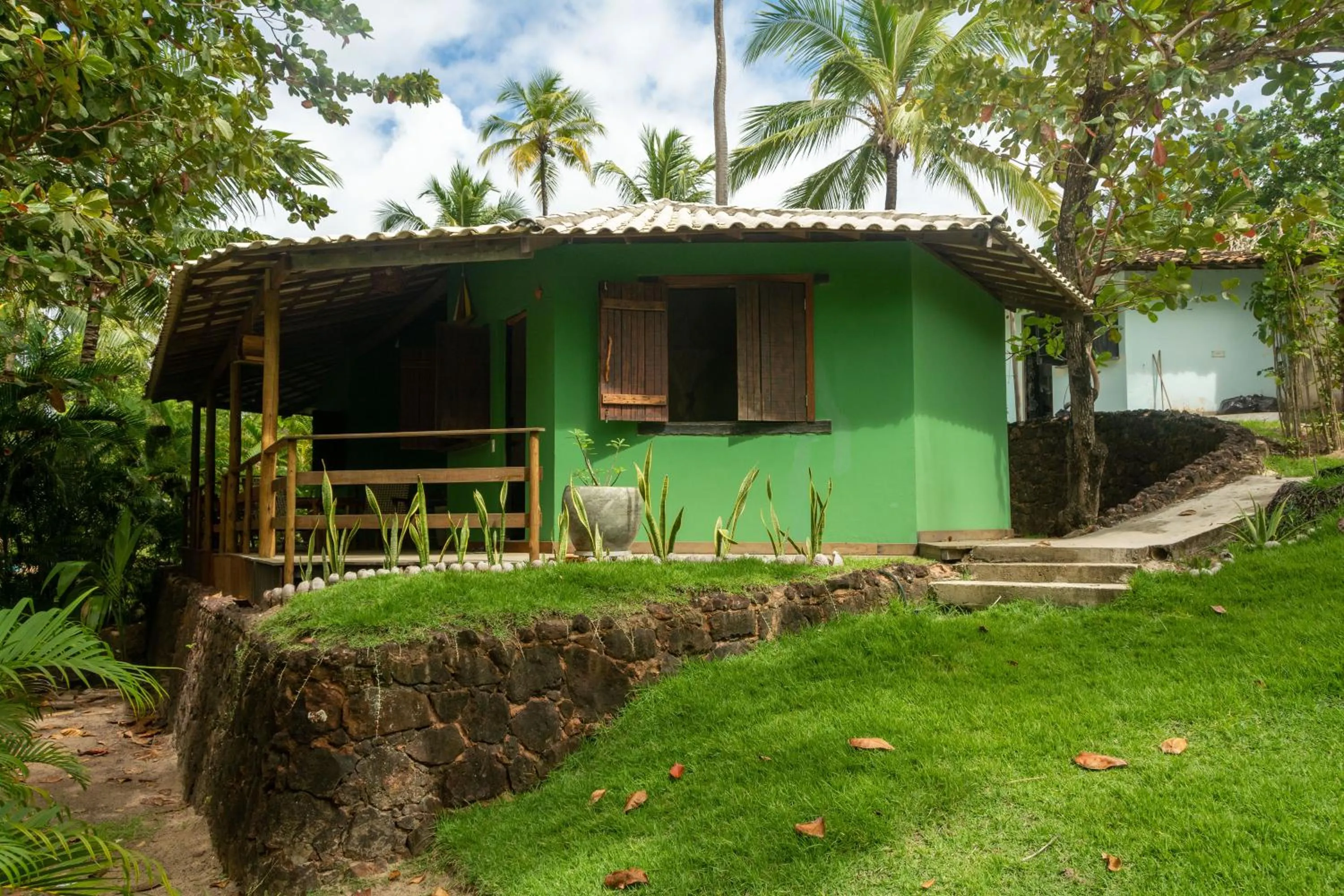 Garden in Pousada Capitù
