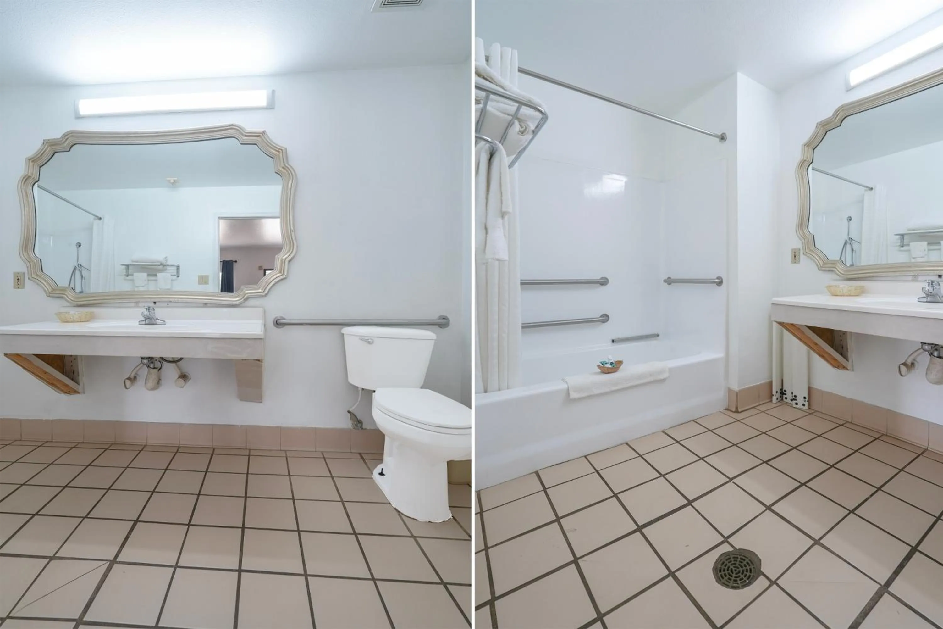 Bathroom in Budget inn by Oyo San Augustine