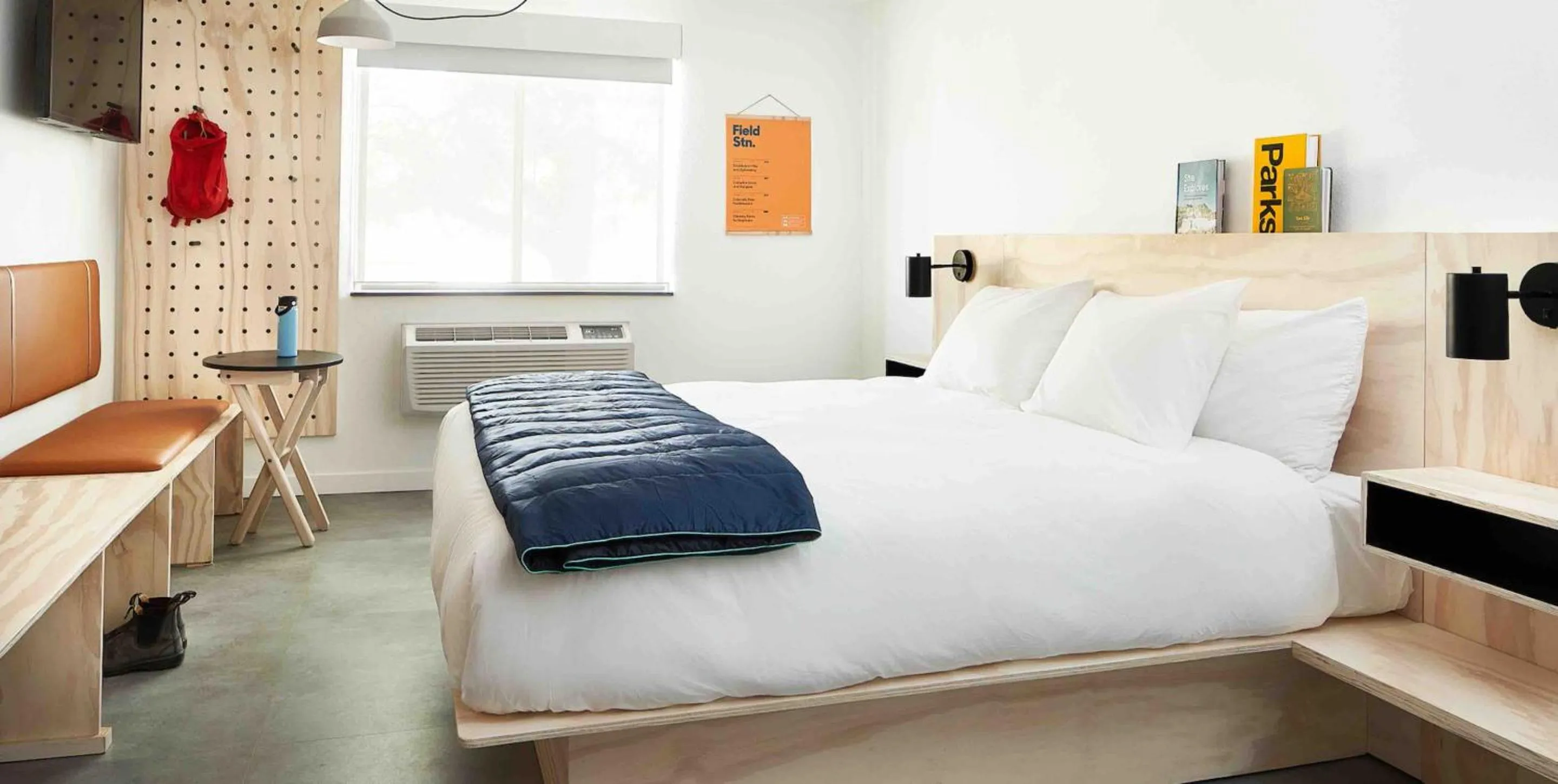 Bed in Field Station Joshua Tree