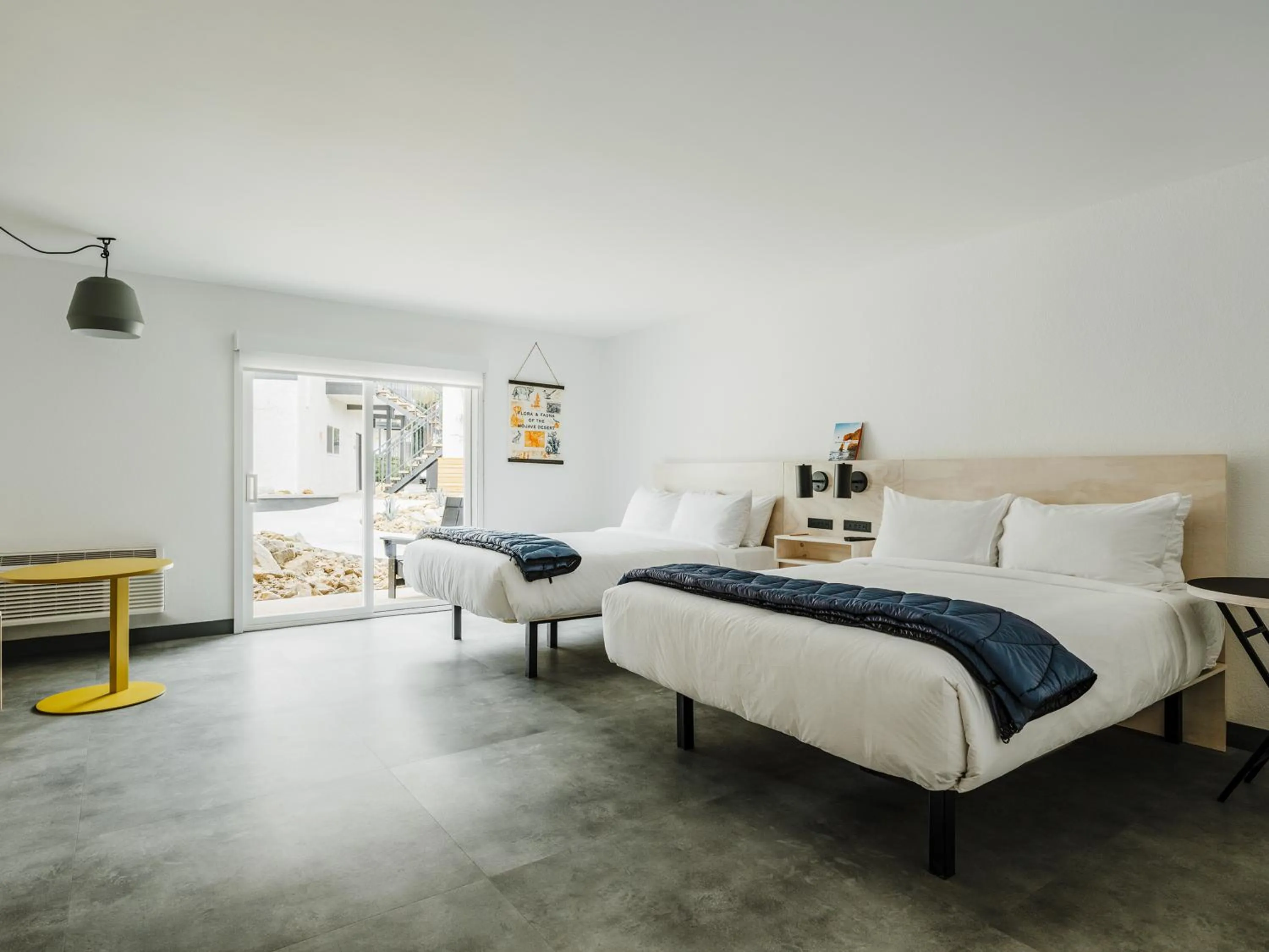 Bed in Field Station Joshua Tree