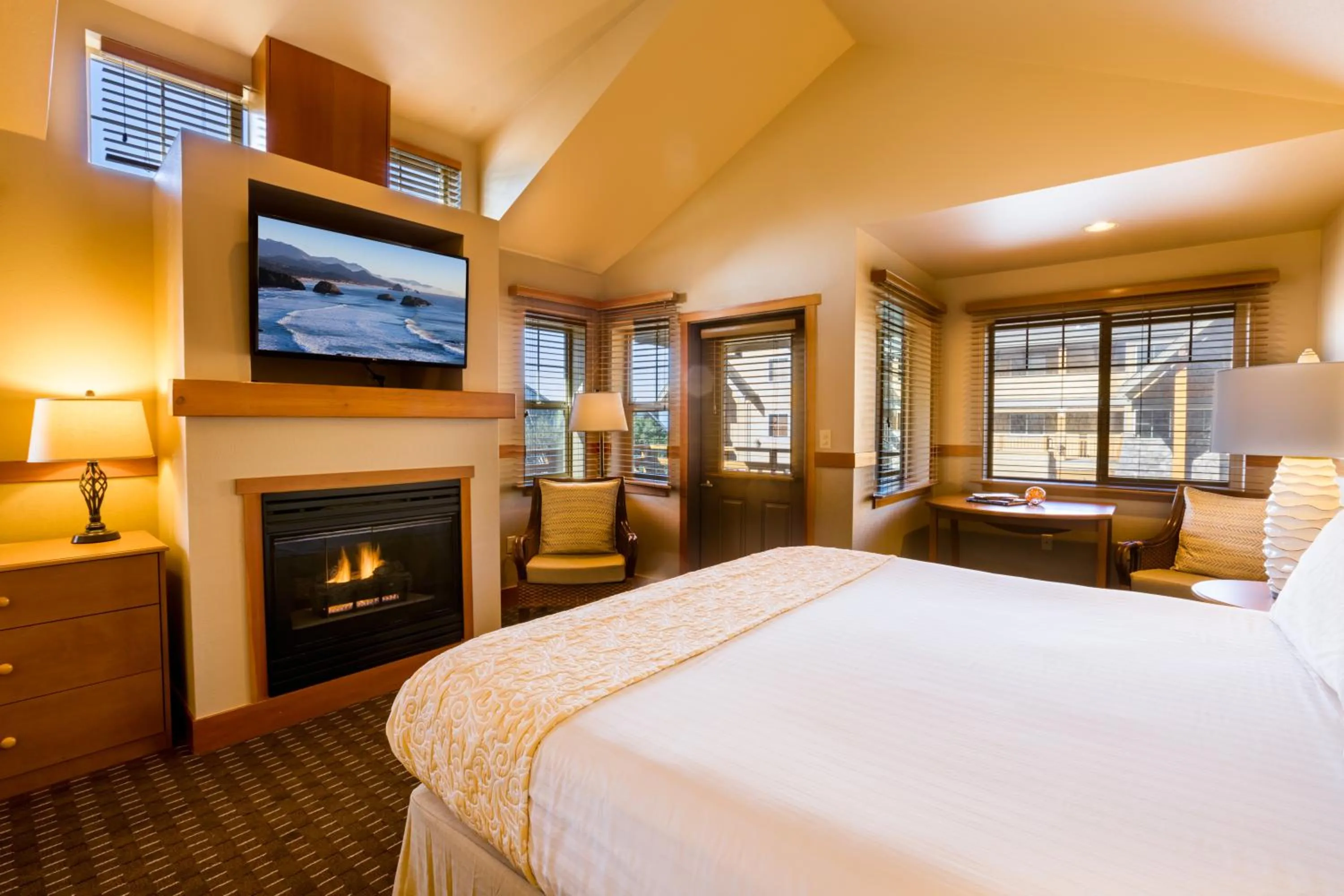 Bed in The Ocean Lodge