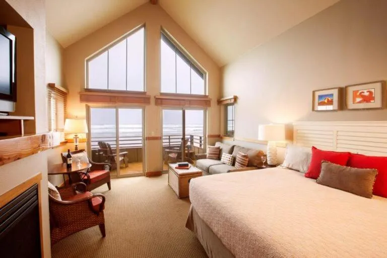 Bed in The Ocean Lodge