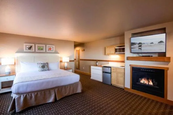 Bedroom, Bed in The Ocean Lodge