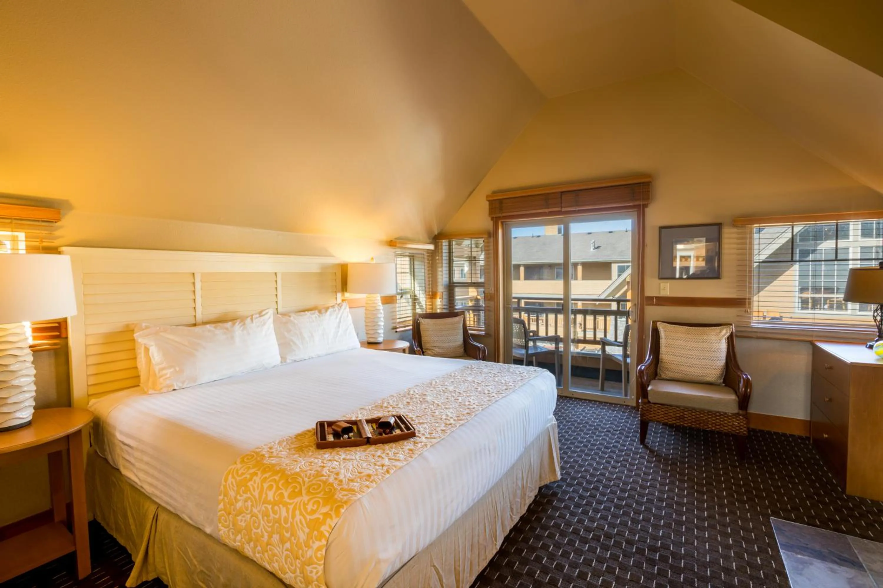 Bed in The Ocean Lodge