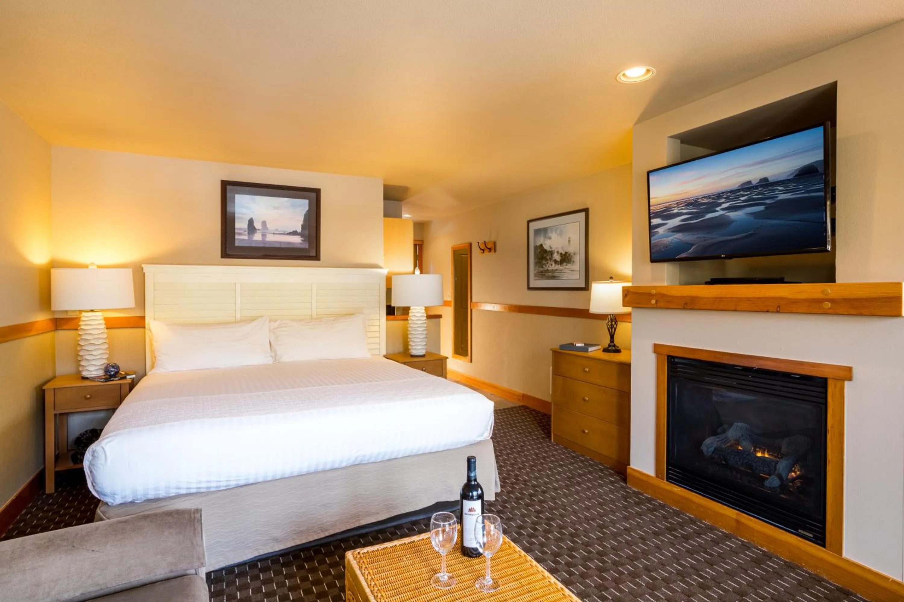 Bed in The Ocean Lodge