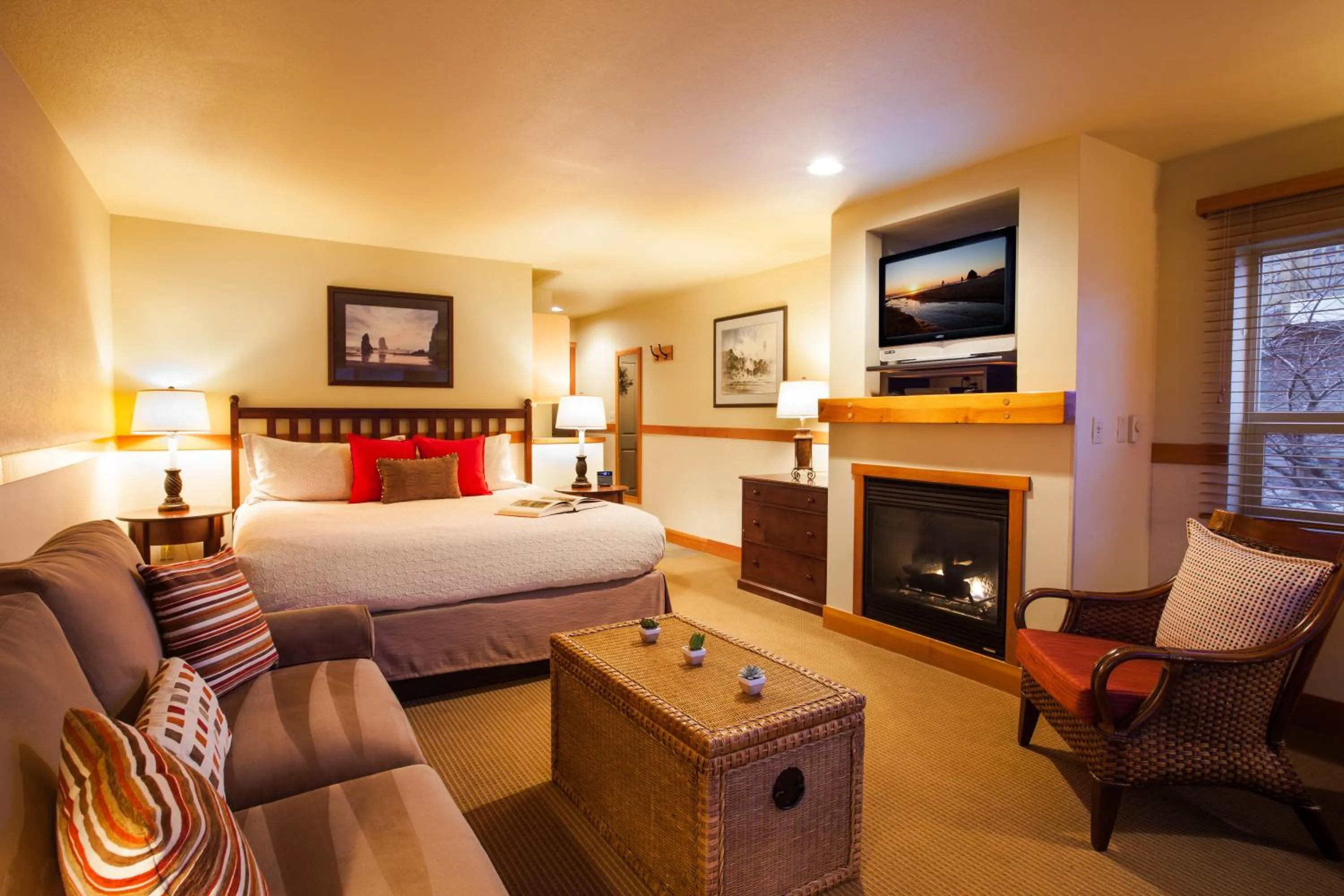 Bed in The Ocean Lodge