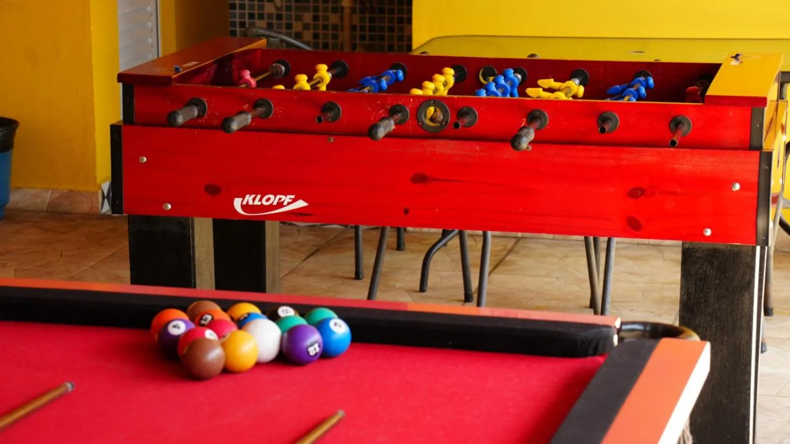 Billiard in Pousada Caraguá