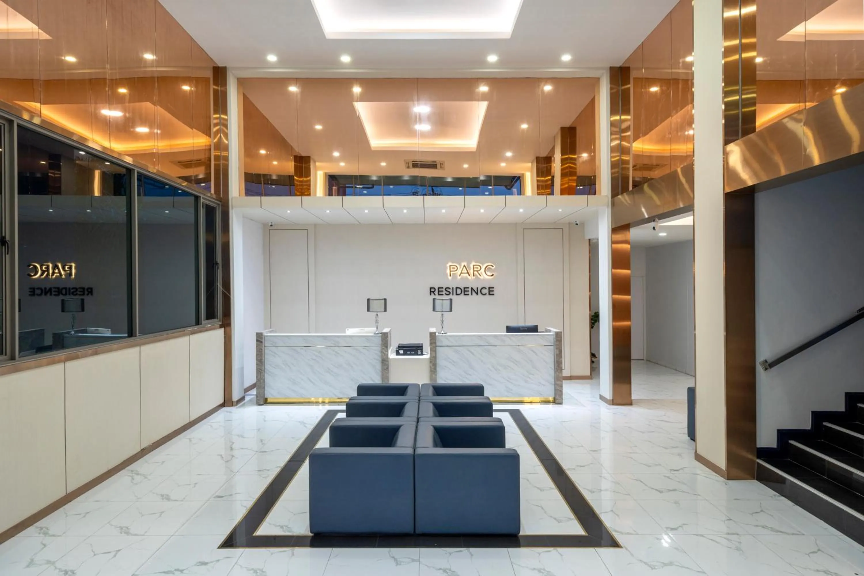 Lobby or reception in The Parc Bangna