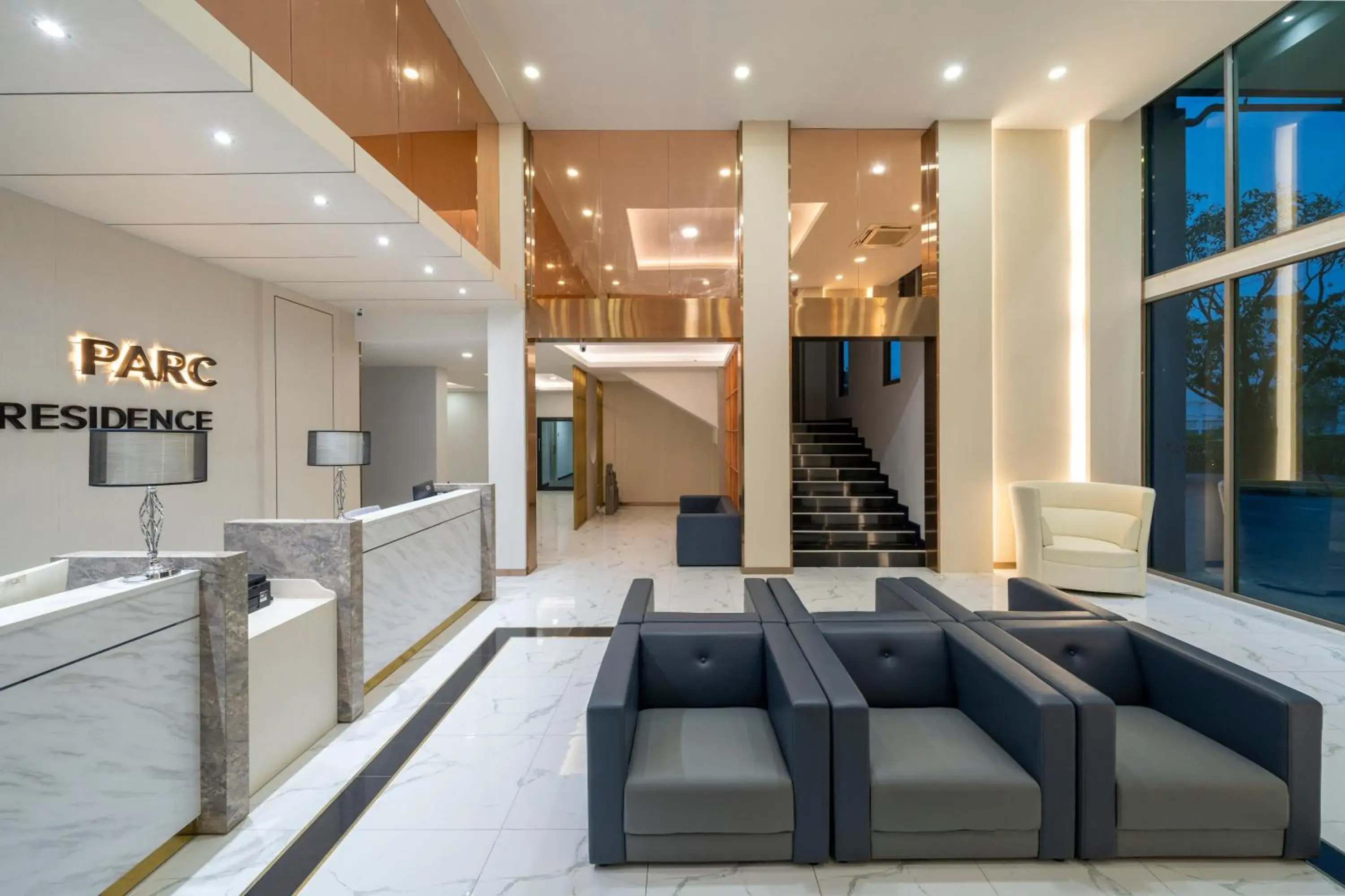 Lobby or reception in The Parc Bangna Lobby or reception in The Parc Bangna