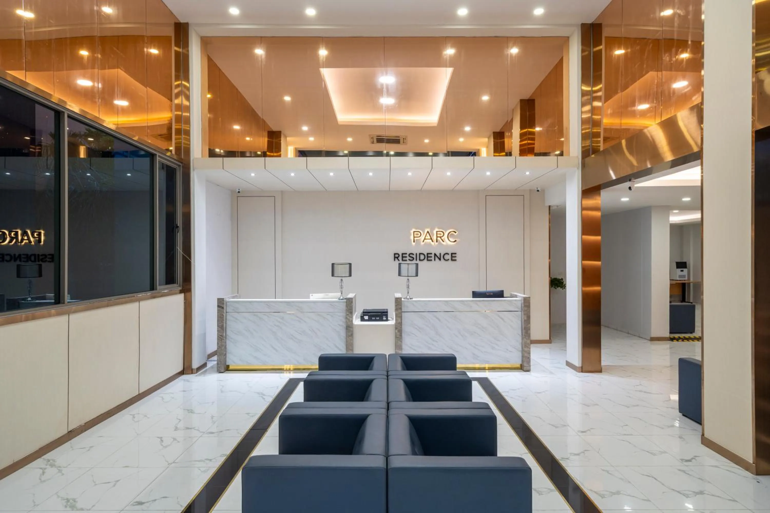 Lobby or reception in The Parc Bangna